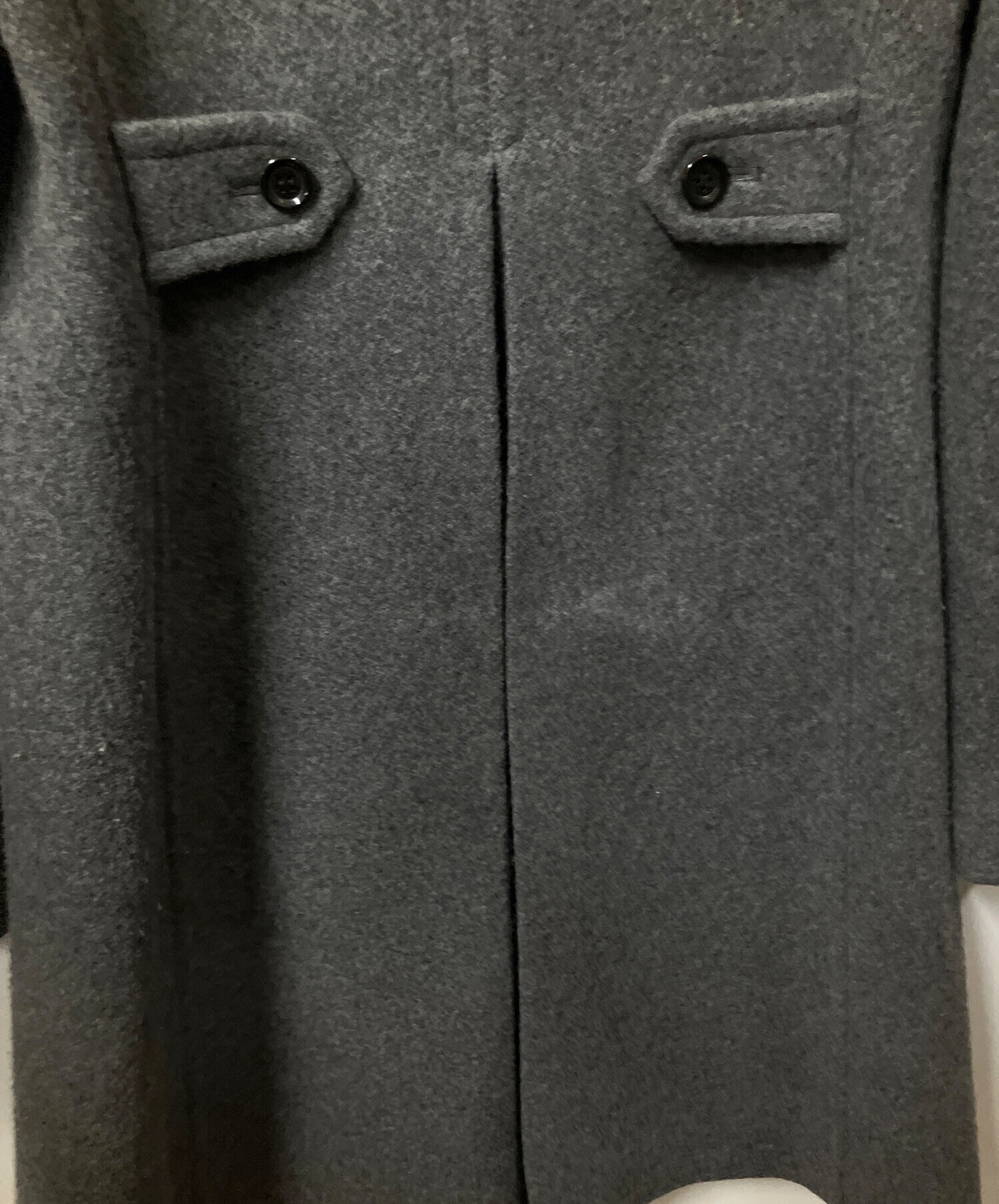 中古・古着通販】theory (セオリー) ダブルコート グレー サイズ:2