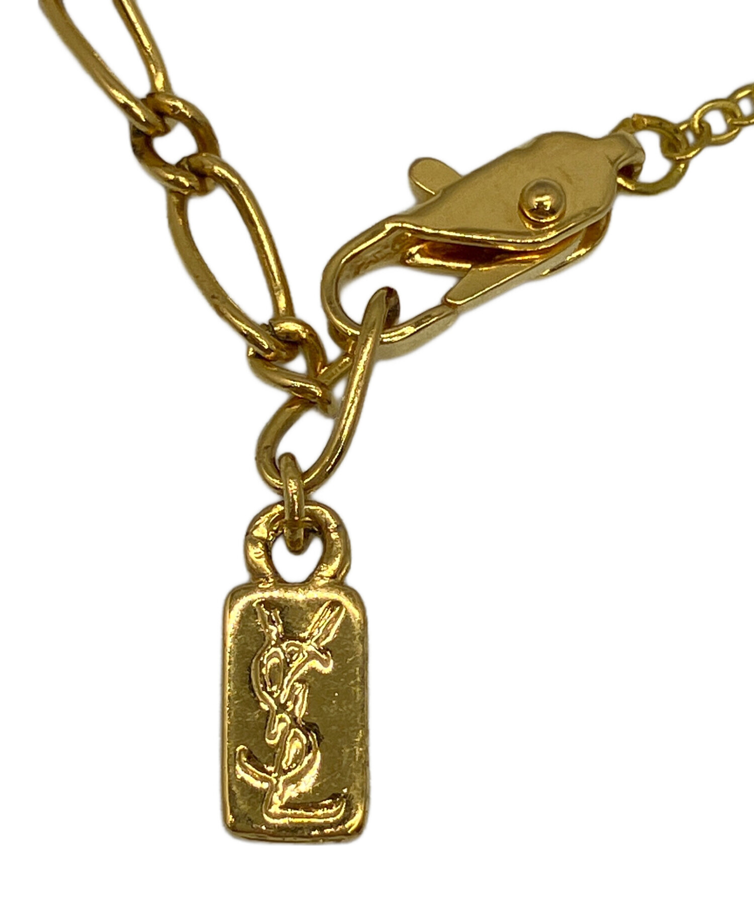 中古・古着通販】Yves Saint Laurent (イヴサンローラン) ロゴチェーン