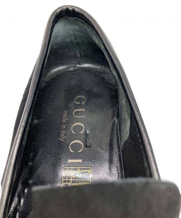 中古・古着通販】GUCCI (グッチ) ドライビングシューズ ブラック