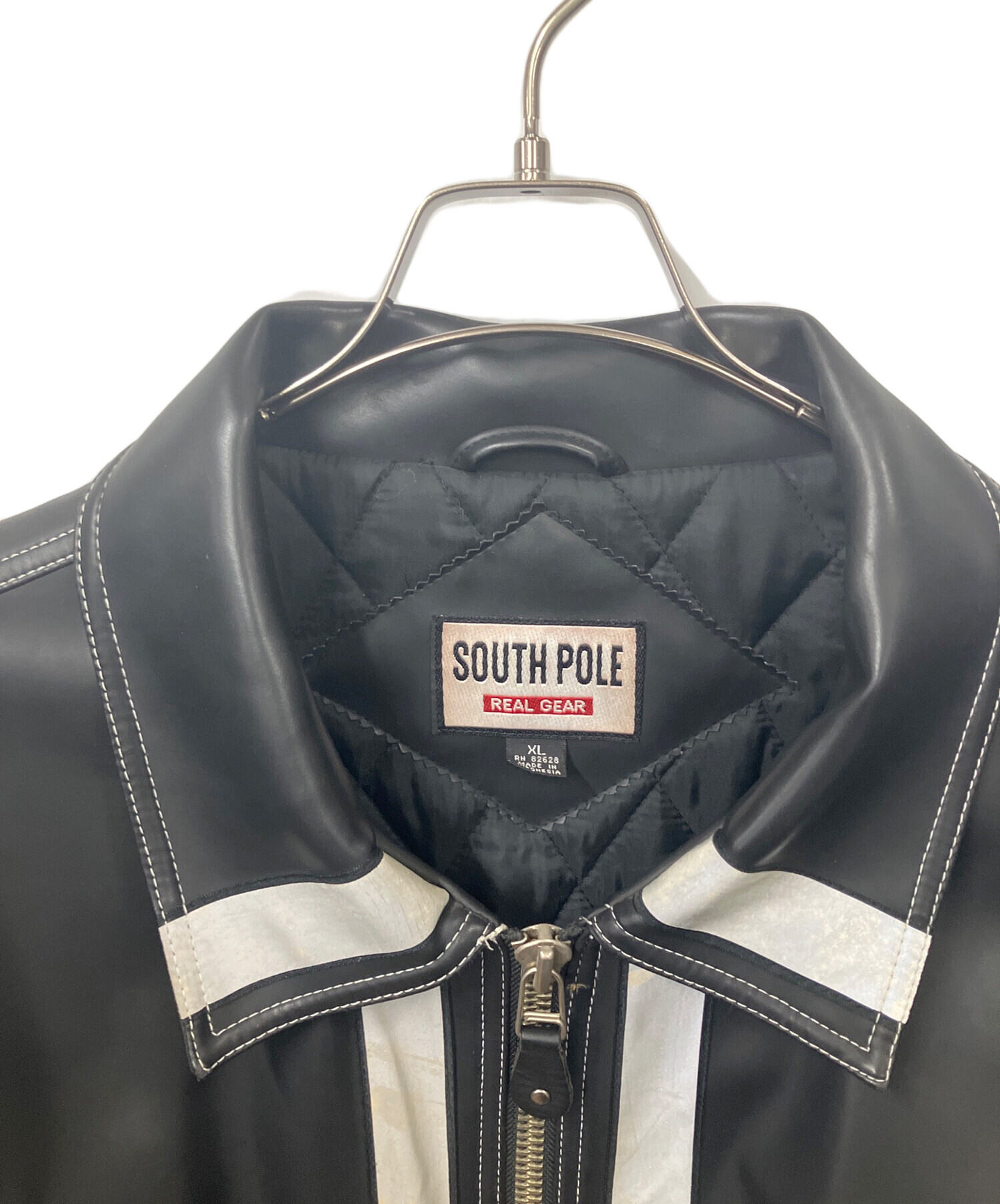 中古・古着通販】SOUTHPOLE (サウスポール) フェイクレザージャケット 