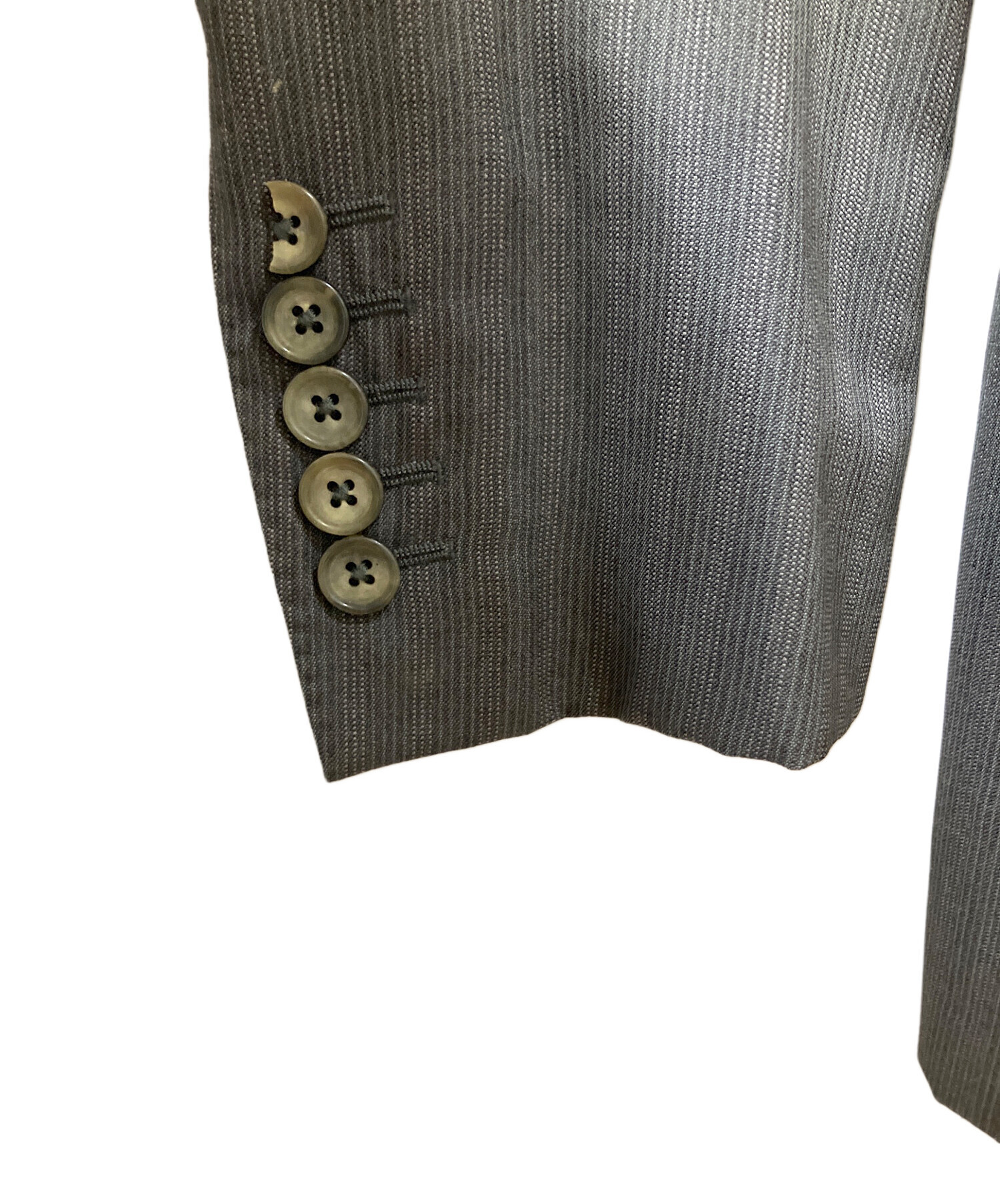 中古・古着通販】GUCCI (グッチ) テーラードジャケット グレー サイズ