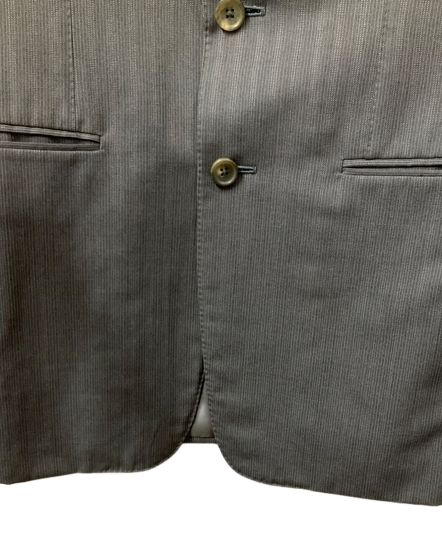 GUCCI ダークグレー テーラードジャケット 48R GUCCI グッチ 衣類 テーラードジャケット メンズ48R グレー ウール