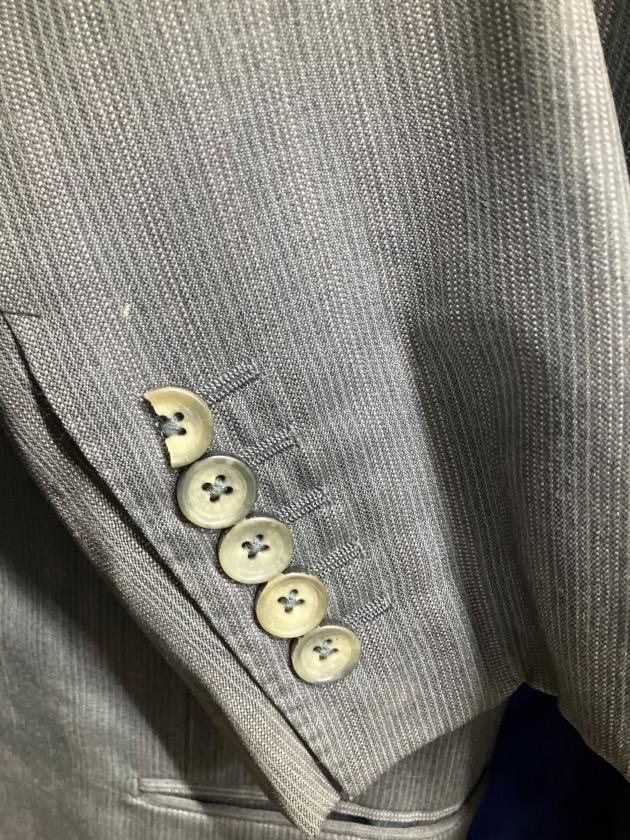 中古・古着通販】GUCCI (グッチ) テーラードジャケット グレー サイズ