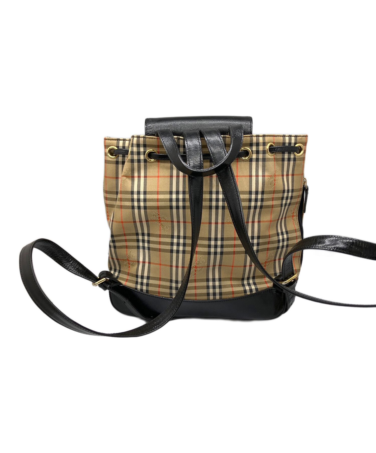【レア】　BURBERRY バーバリー　ノバチェックリュック　ヴィンテージ 中古・古着通販】BURBERRY (バーバリー) リュック ノバチェック