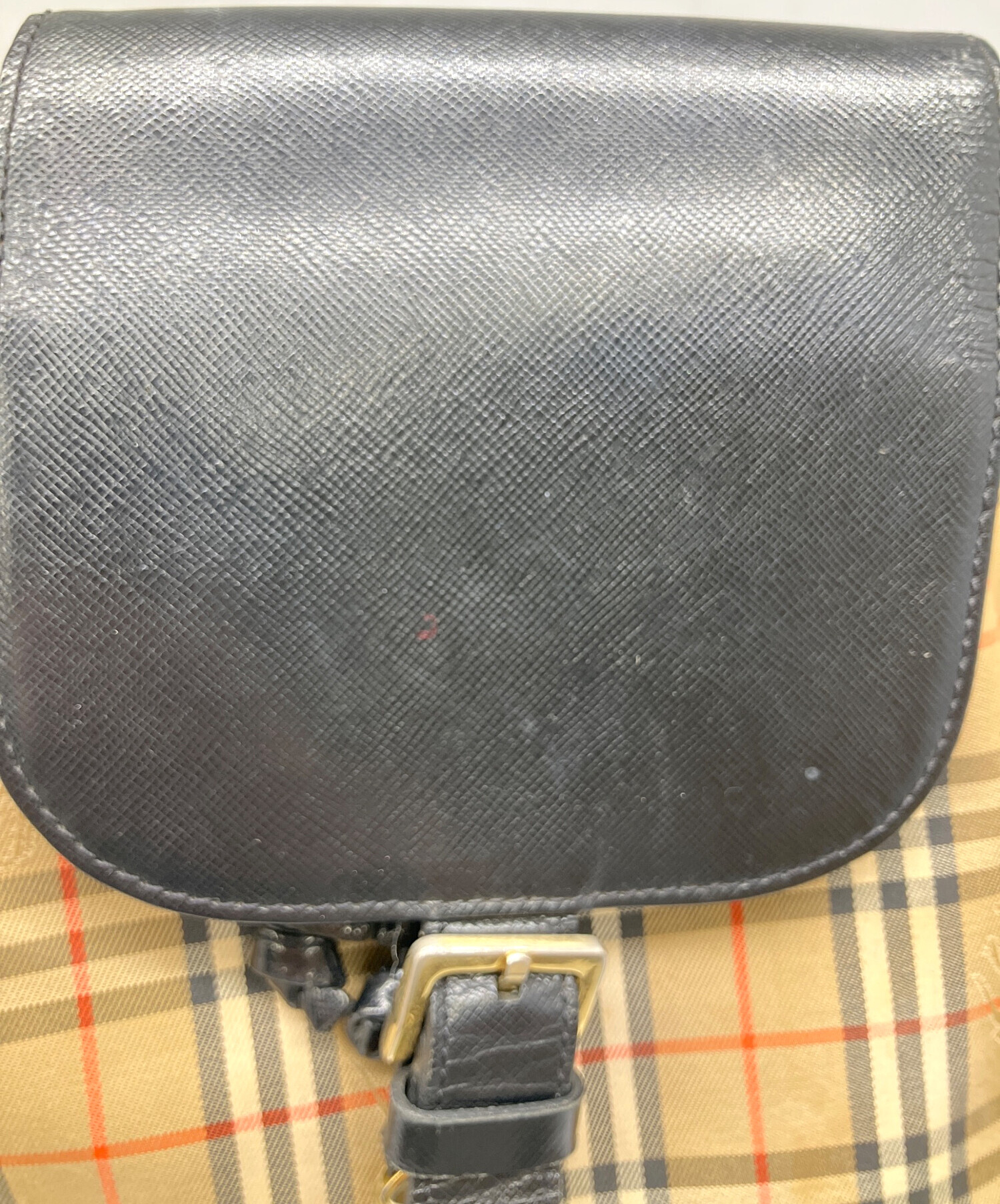 中古・古着通販】BURBERRY (バーバリー) リュック ノバチェック