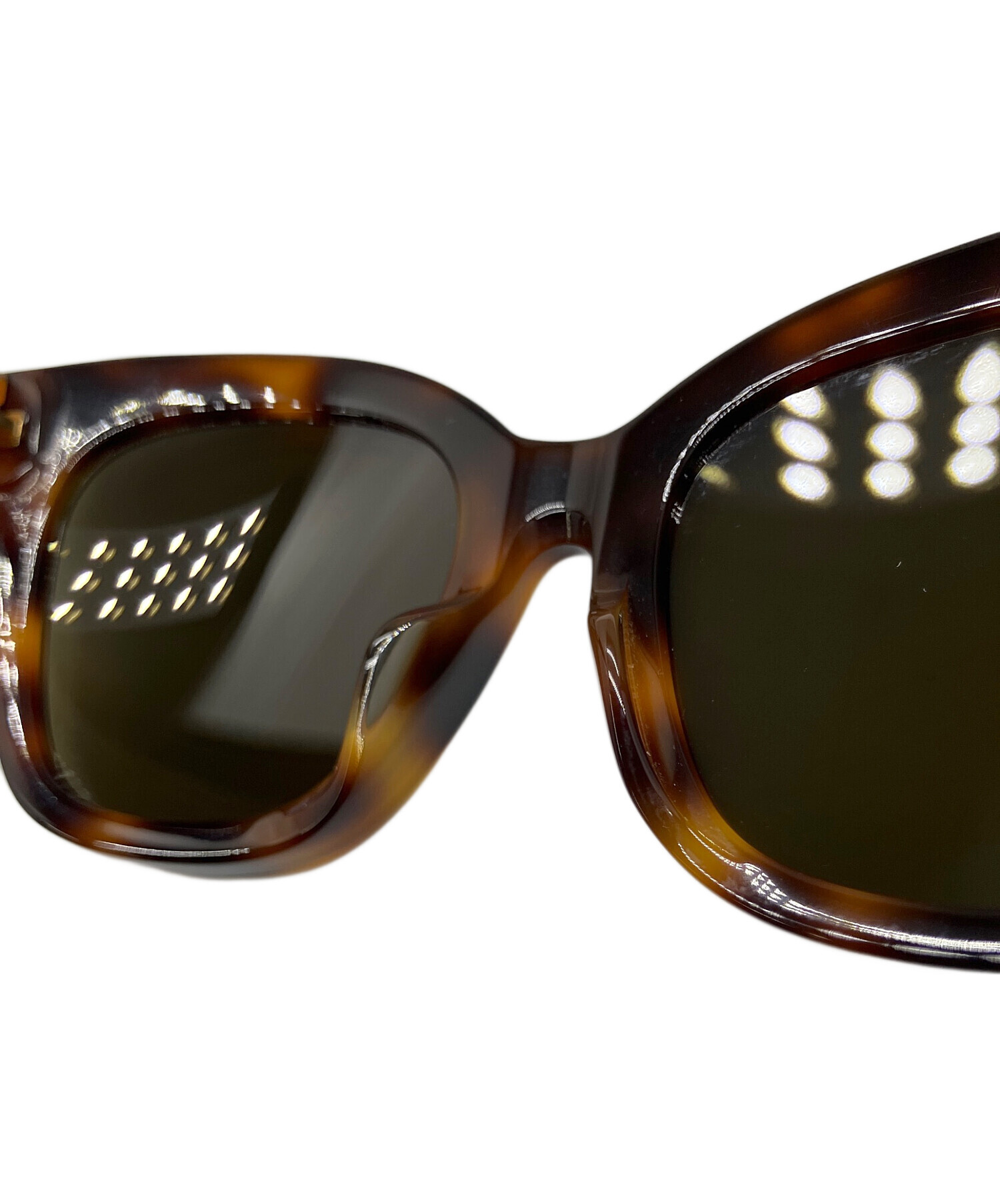 値下げ！！ユニセックス グッチ 正規品 サングラス ブラウンレンズ 中古・古着通販】GUCCI (グッチ) フォックスサングラス ブラウン