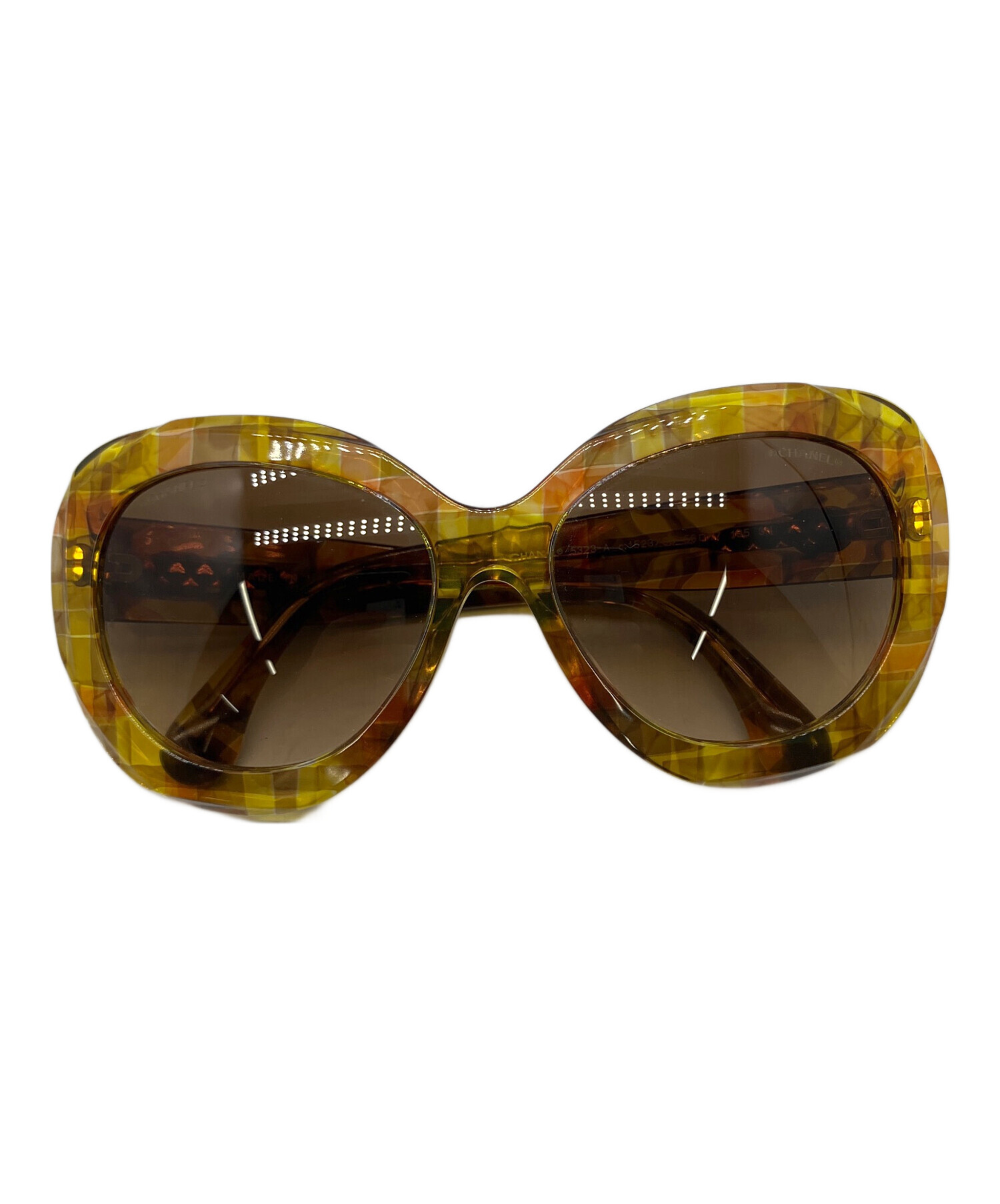 シャネルサングラス5323 中古・古着通販】CHANEL (シャネル) ココマークサングラス バタフライ