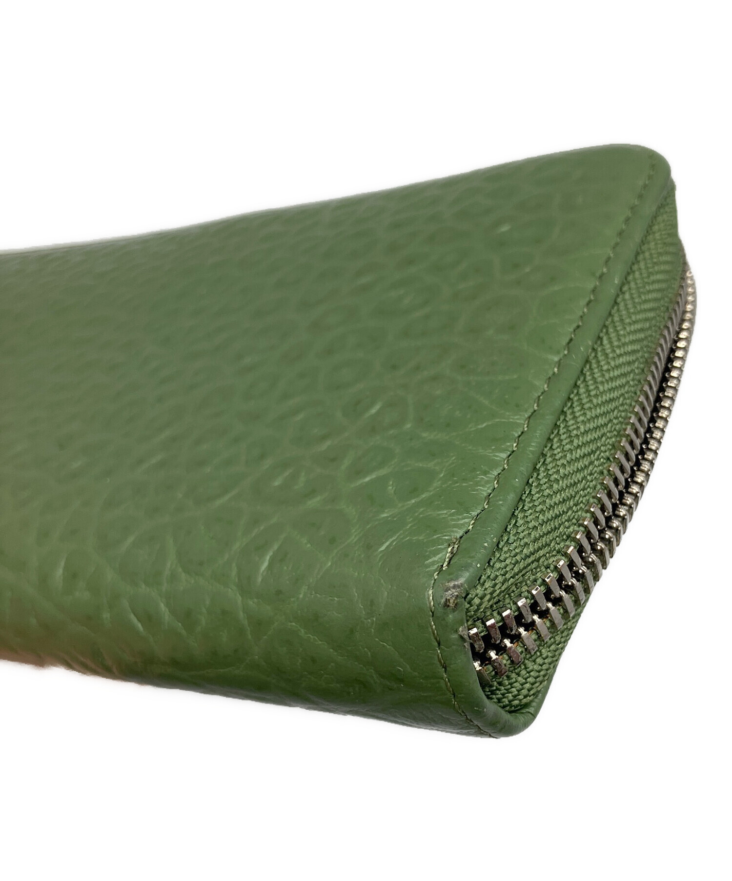 中古・古着通販】DIESEL (ディーゼル) カウレザー ラウンドジップ