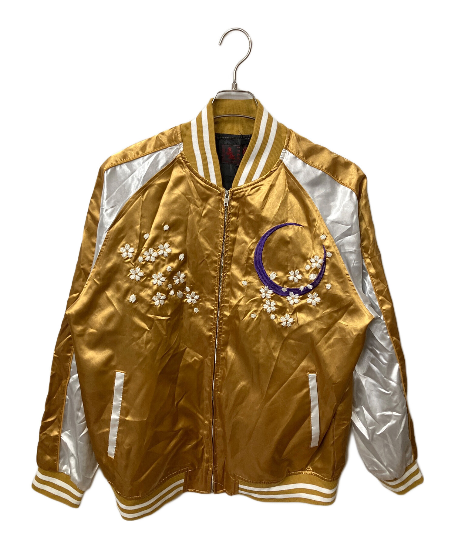 中古・古着通販】一心如鏡 (イッシンニョキョウ) スカジャン ゴールド