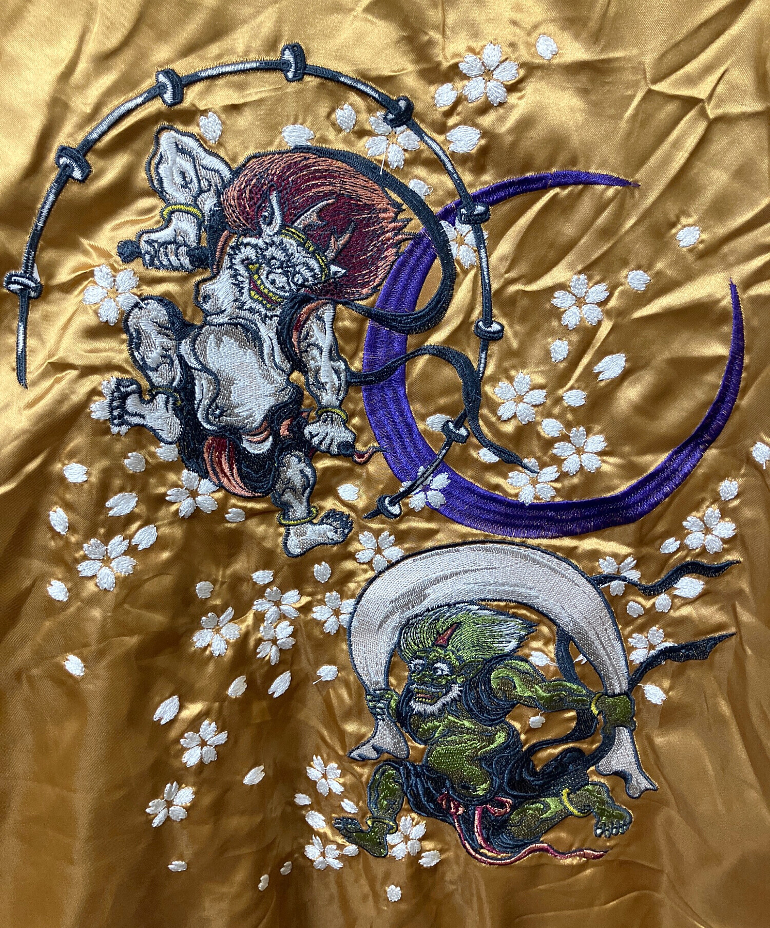 中古・古着通販】一心如鏡 (イッシンニョキョウ) スカジャン ゴールド