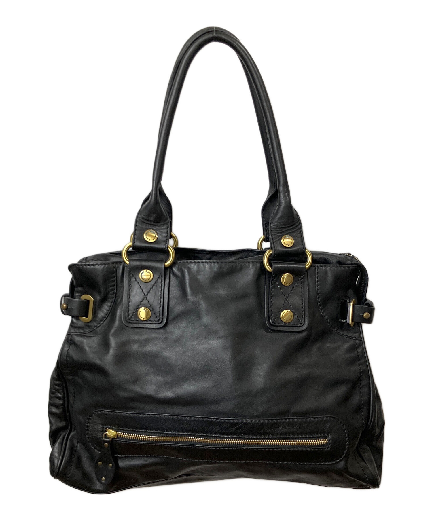 中古・古着通販】Aquascutum (アクアスキュータム) ハンドバッグ 