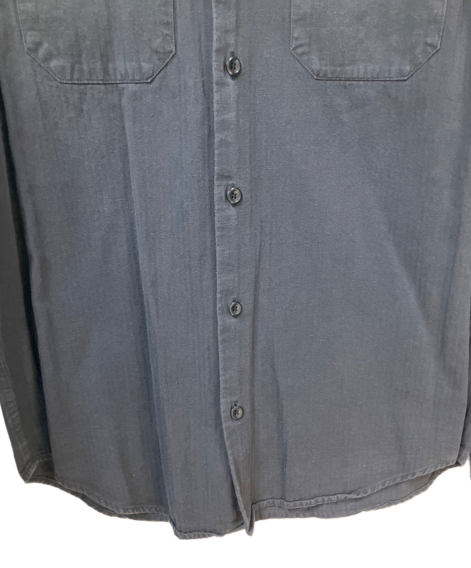 中古・古着通販】SUPREME (シュプリーム) 長袖シャツ ブラック サイズ