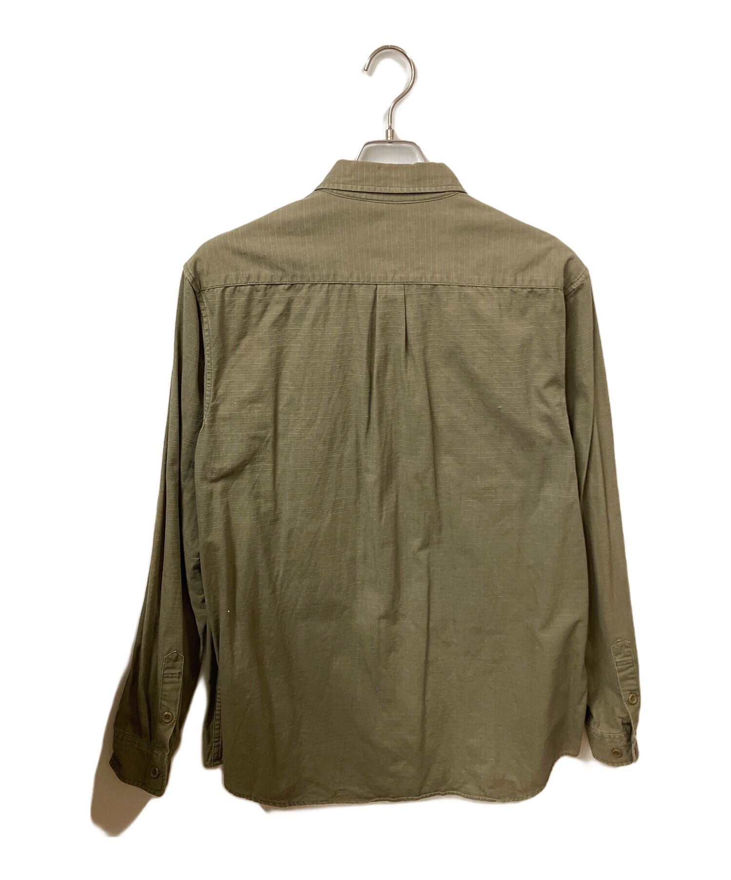 中古・古着通販】SUPREME (シュプリーム) 長袖シャツ オリーブ サイズ