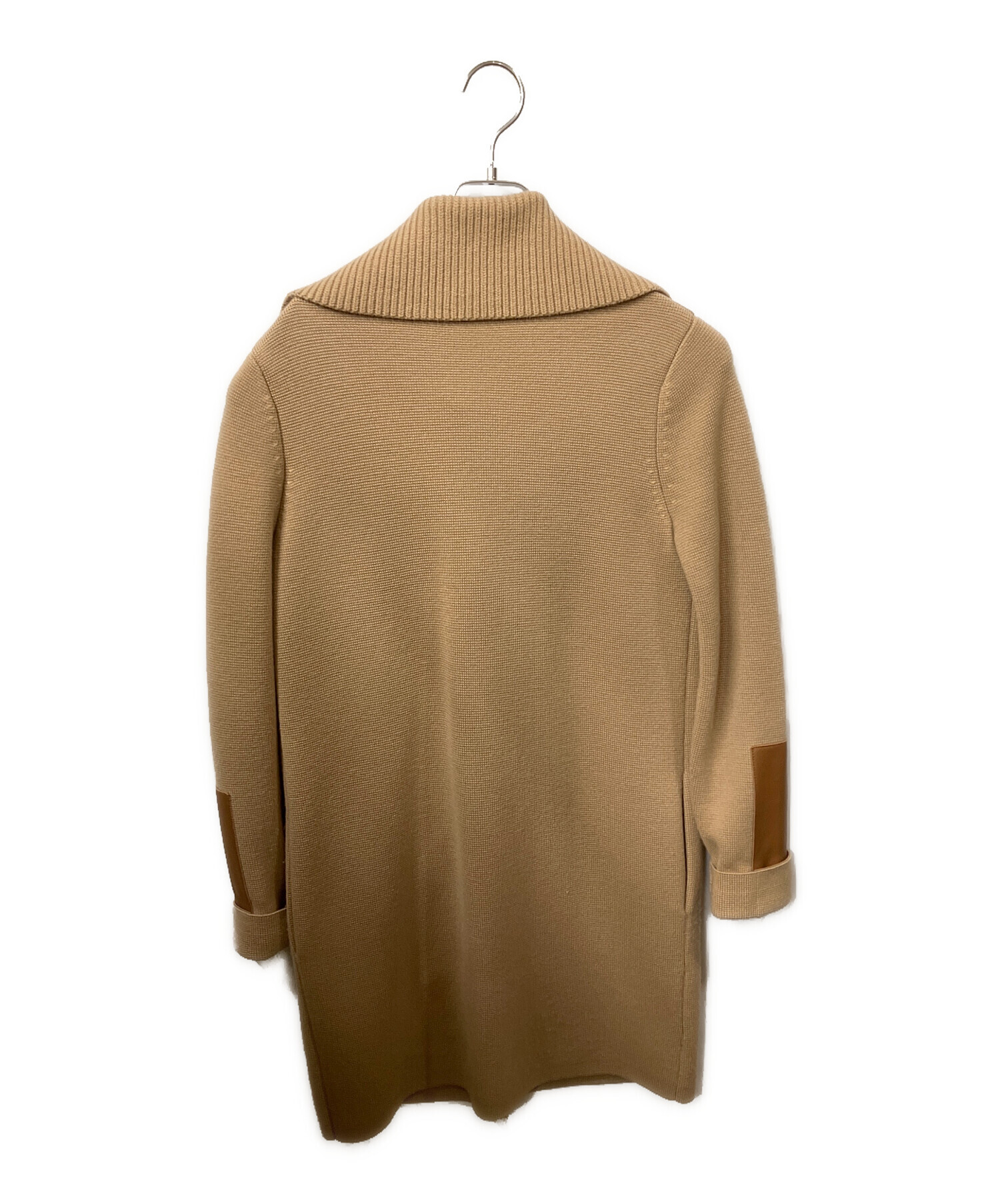 トリーバーチ　TORYBURCH　ニットコート　ウールコート 中古・古着通販】TORY BURCH (トリーバーチ) ニットコート ブラウン