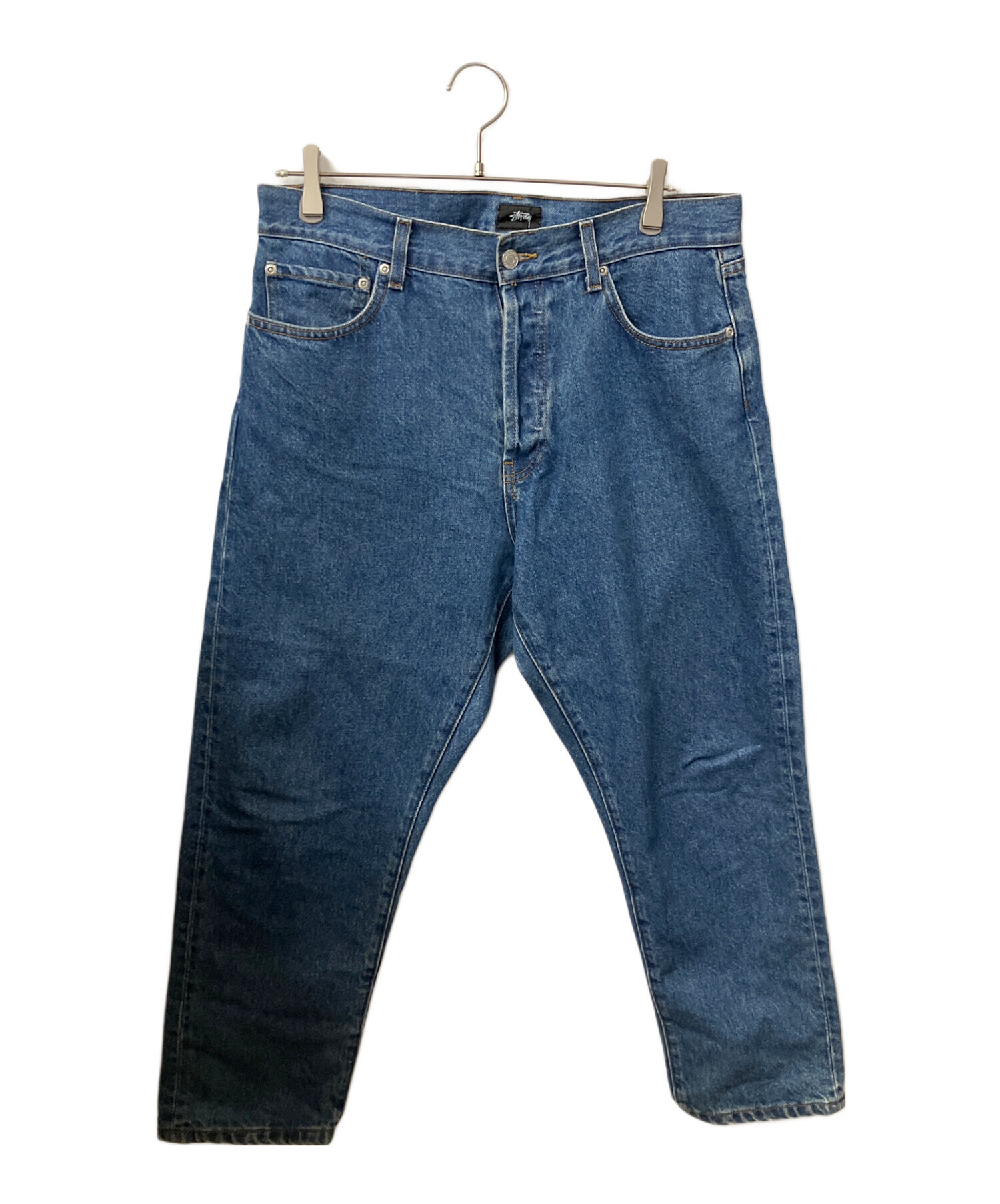 STUSSY ステューシー Leeリー コラボ デニムパンツ W32L30 中古 中古・古着通販】stussy (ステューシー) デニムパンツ ブルー サイズ
