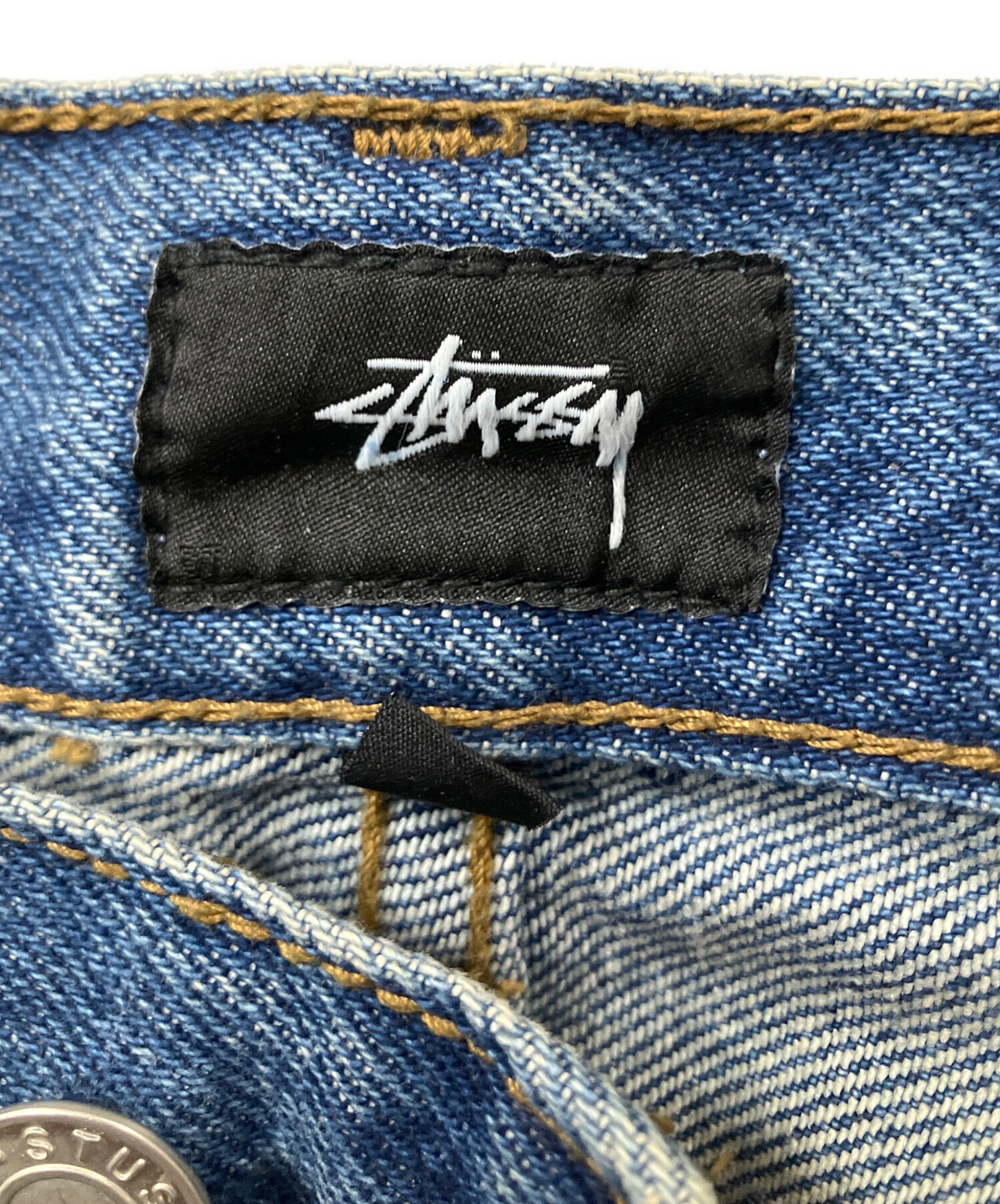 中古・古着通販】stussy (ステューシー) デニムパンツ ブルー サイズ