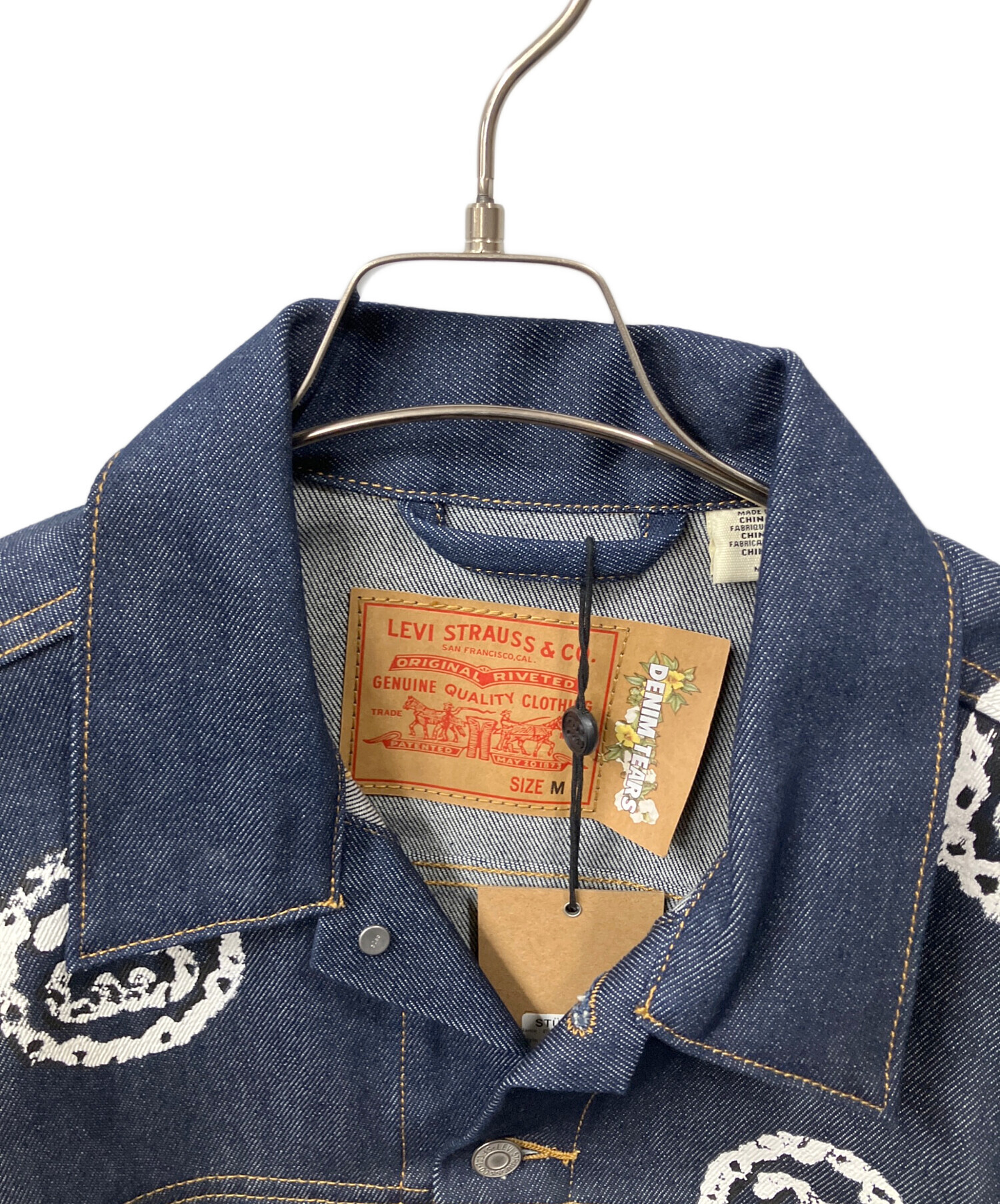 【希少・即完売モデル】STUSSY×LEVI'S×DENIM TEARS　デニム 中古・古着通販】LEVI'S (リーバイス) Denim Tears (デニムティアーズ