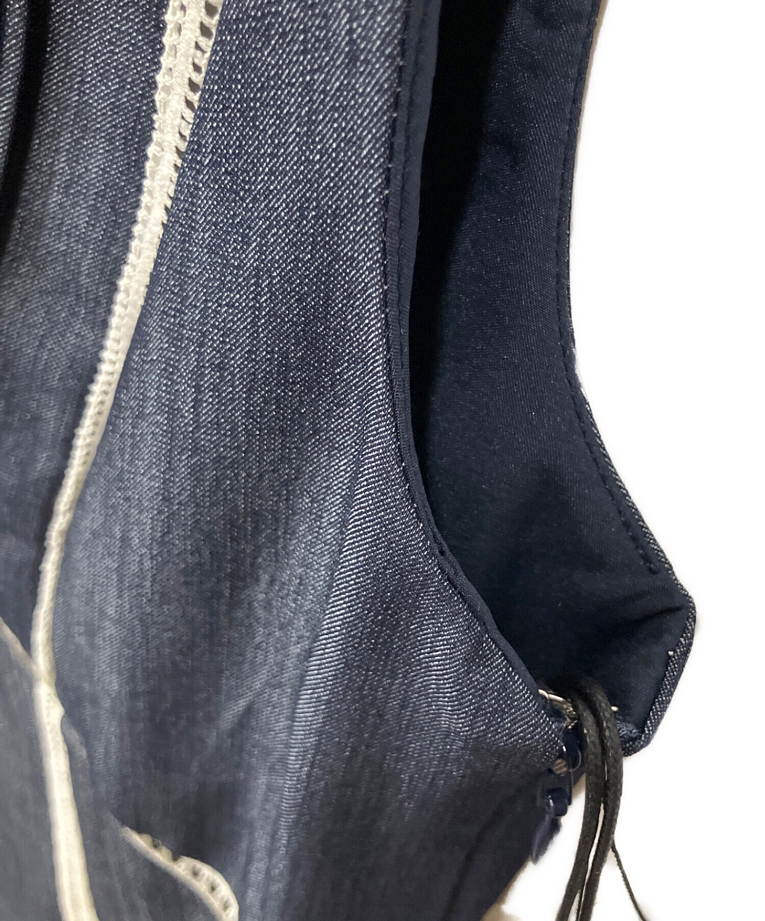 中古・古着通販】HER LIP TO (ハーリップトゥ) Lace Trimmed Chambray