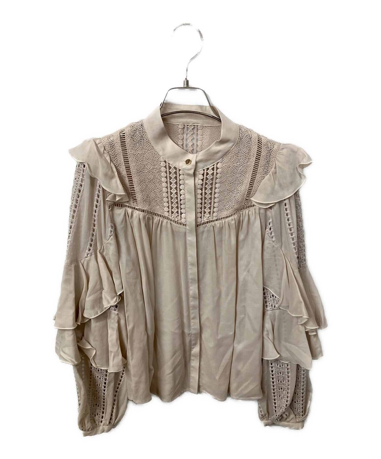 中古・古着通販】HER LIP TO (ハーリップトゥ) Easy to Love Blouse 