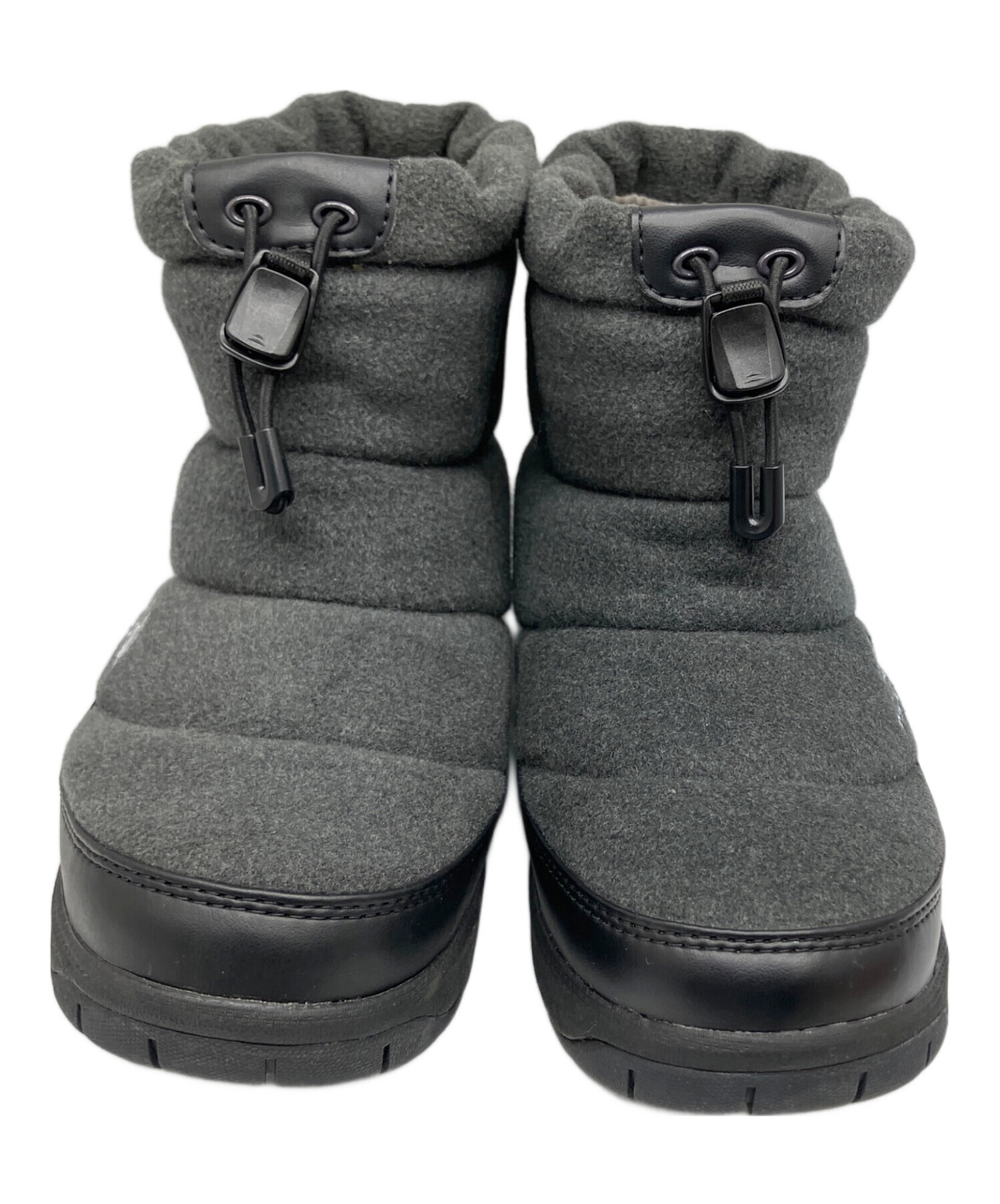 THE NORTH FACE グレー ダウンブーツ 中古・古着通販】THE NORTH FACE (ザ ノース フェイス) ヌプシブーティ