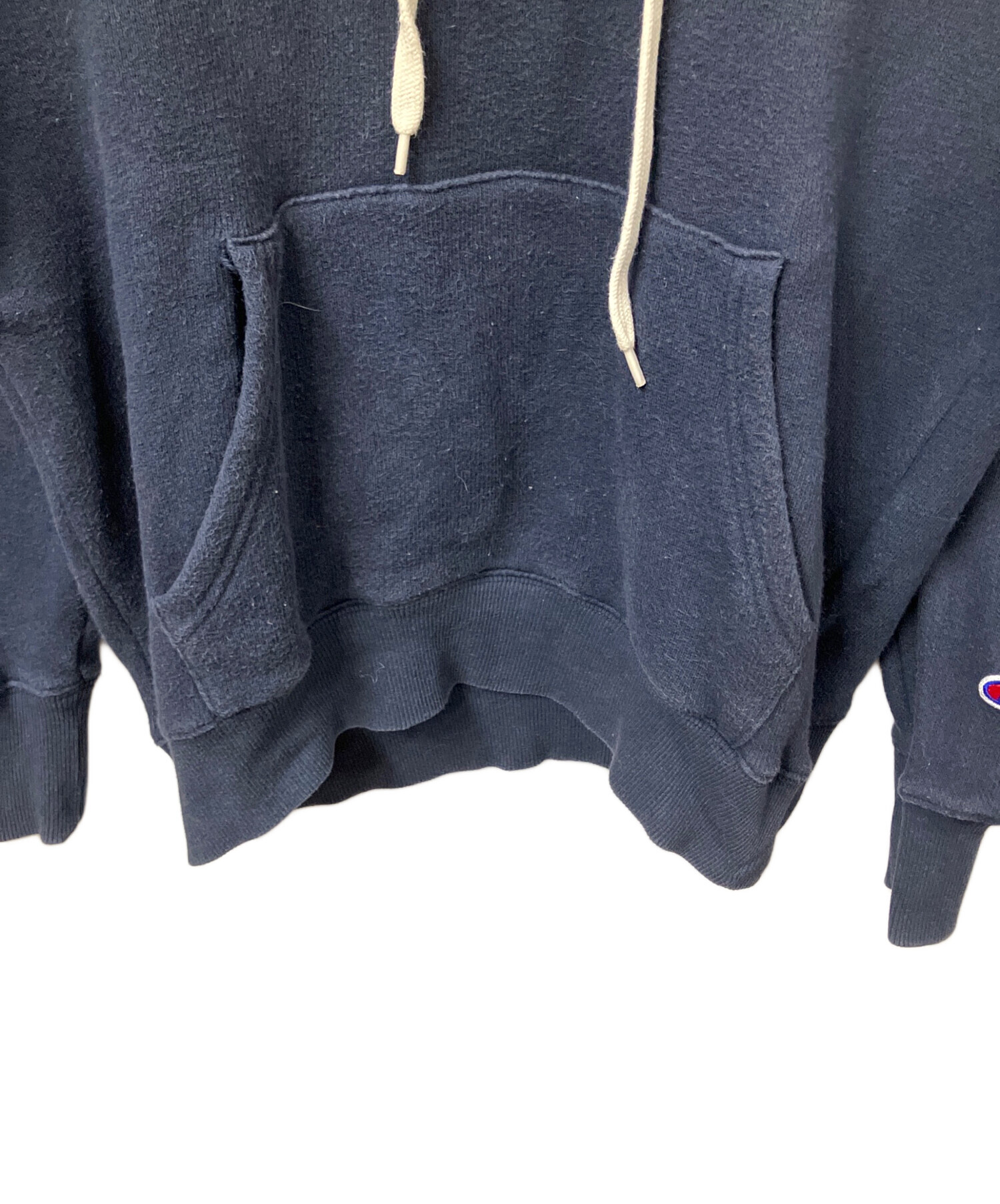 stussy×champion ビンテージパーカー ネイビー 【公式通販】
