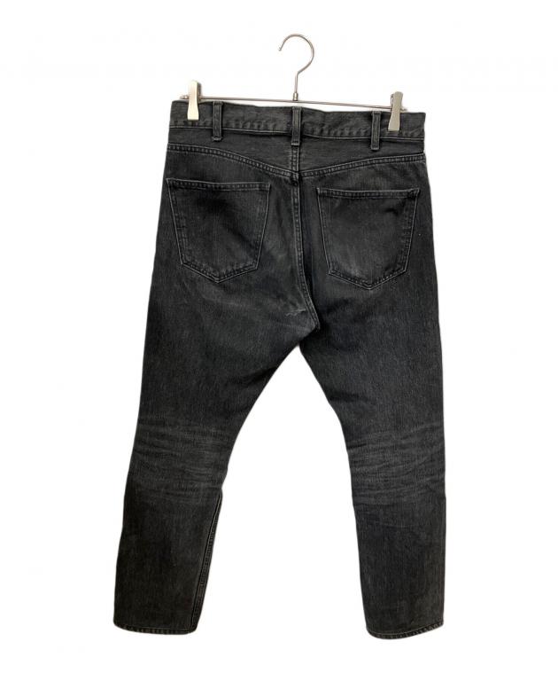 中古・古着通販】CELINE (セリーヌ) ストレートデニムパンツ ブラック