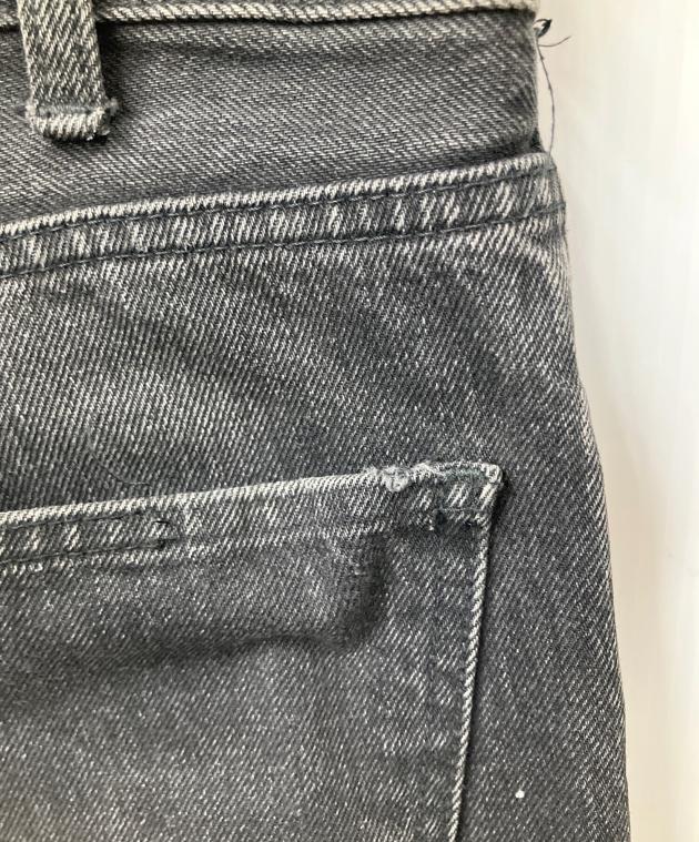 中古・古着通販】CELINE (セリーヌ) ストレートデニムパンツ ブラック