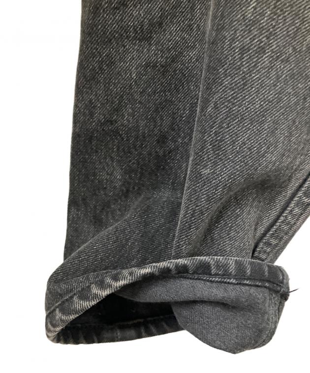 中古・古着通販】CELINE (セリーヌ) ストレートデニムパンツ ブラック