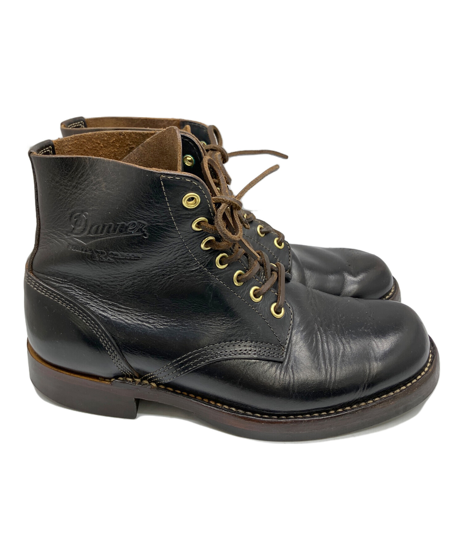 中古・古着通販】Danner (ダナー) OCONT レザーブーツ ダークブラウン