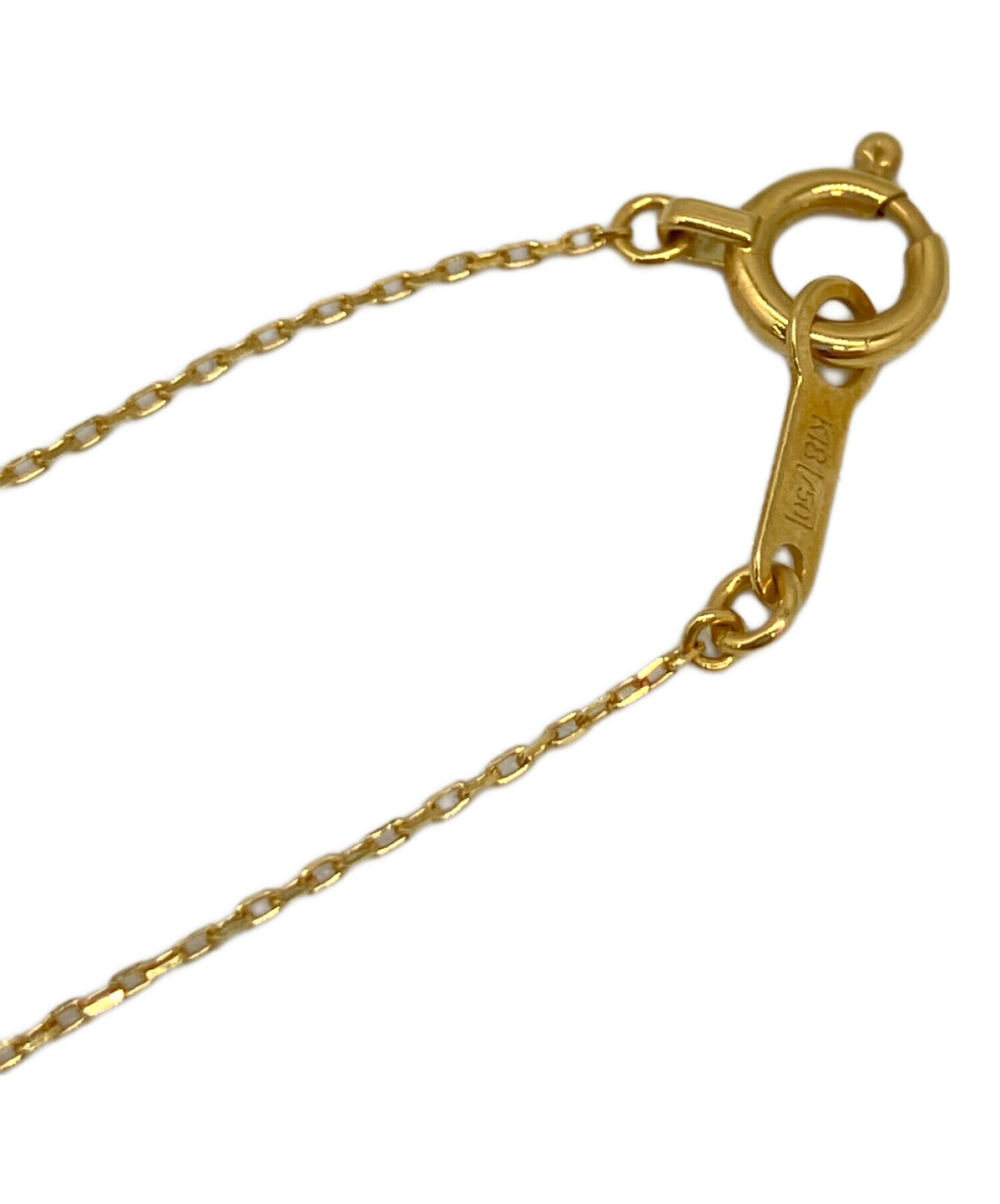 中古・古着通販】AHKAH (アーカー) 一粒ダイヤモンドネックレス