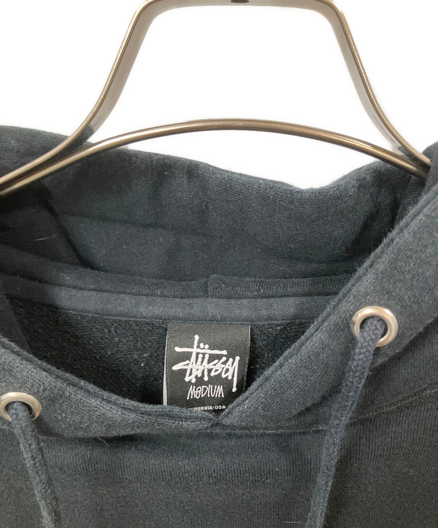 中古・古着通販】stussy (ステューシー) WORLD TOUR HOODIE ブラック 