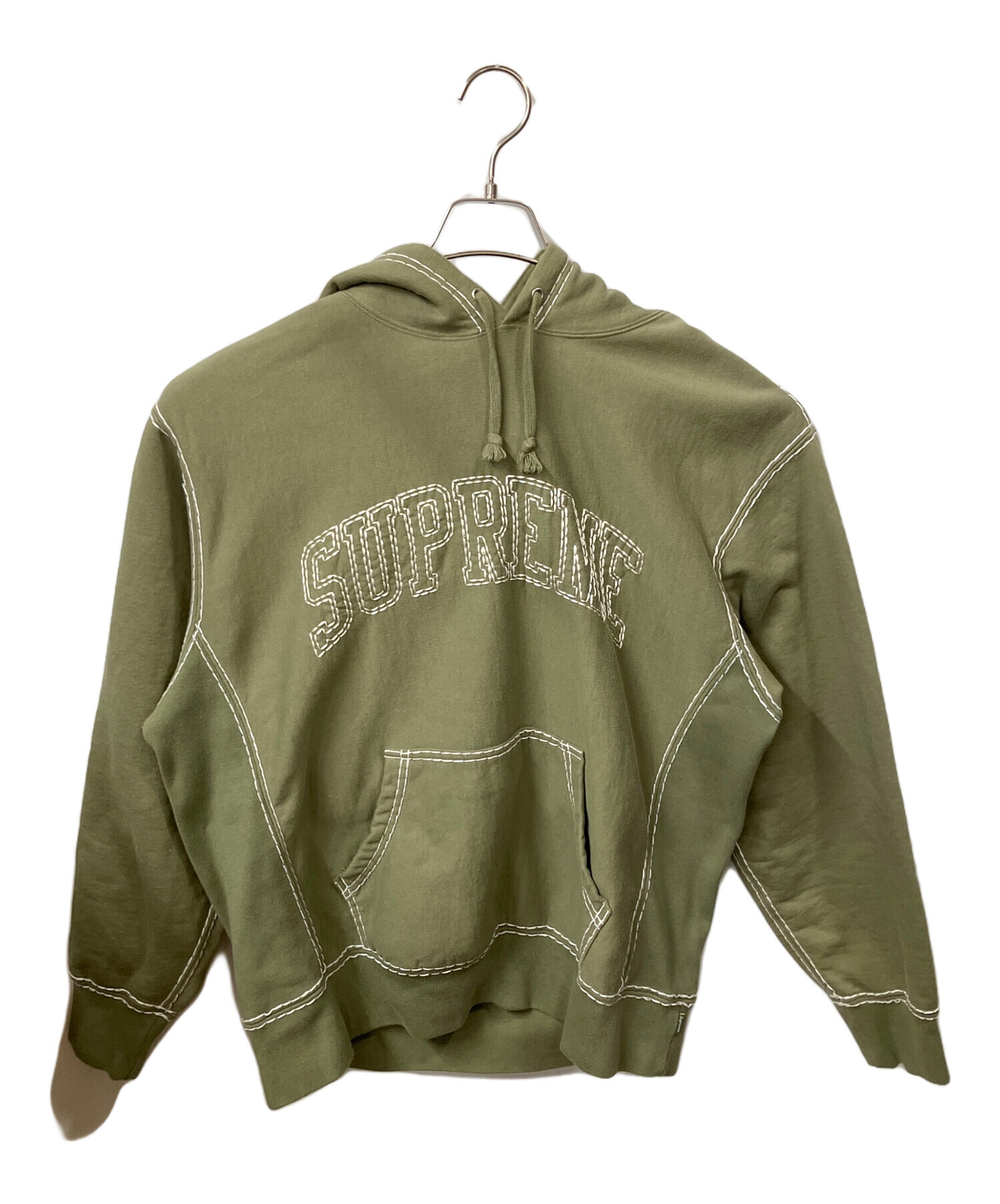 中古・古着通販】SUPREME (シュプリーム) BIG STITCH HOODED 