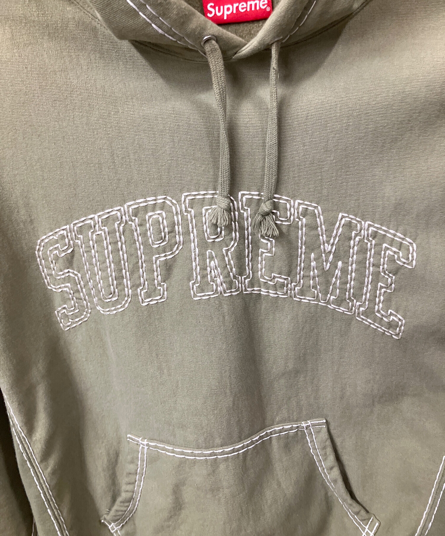 中古・古着通販】SUPREME (シュプリーム) BIG STITCH HOODED