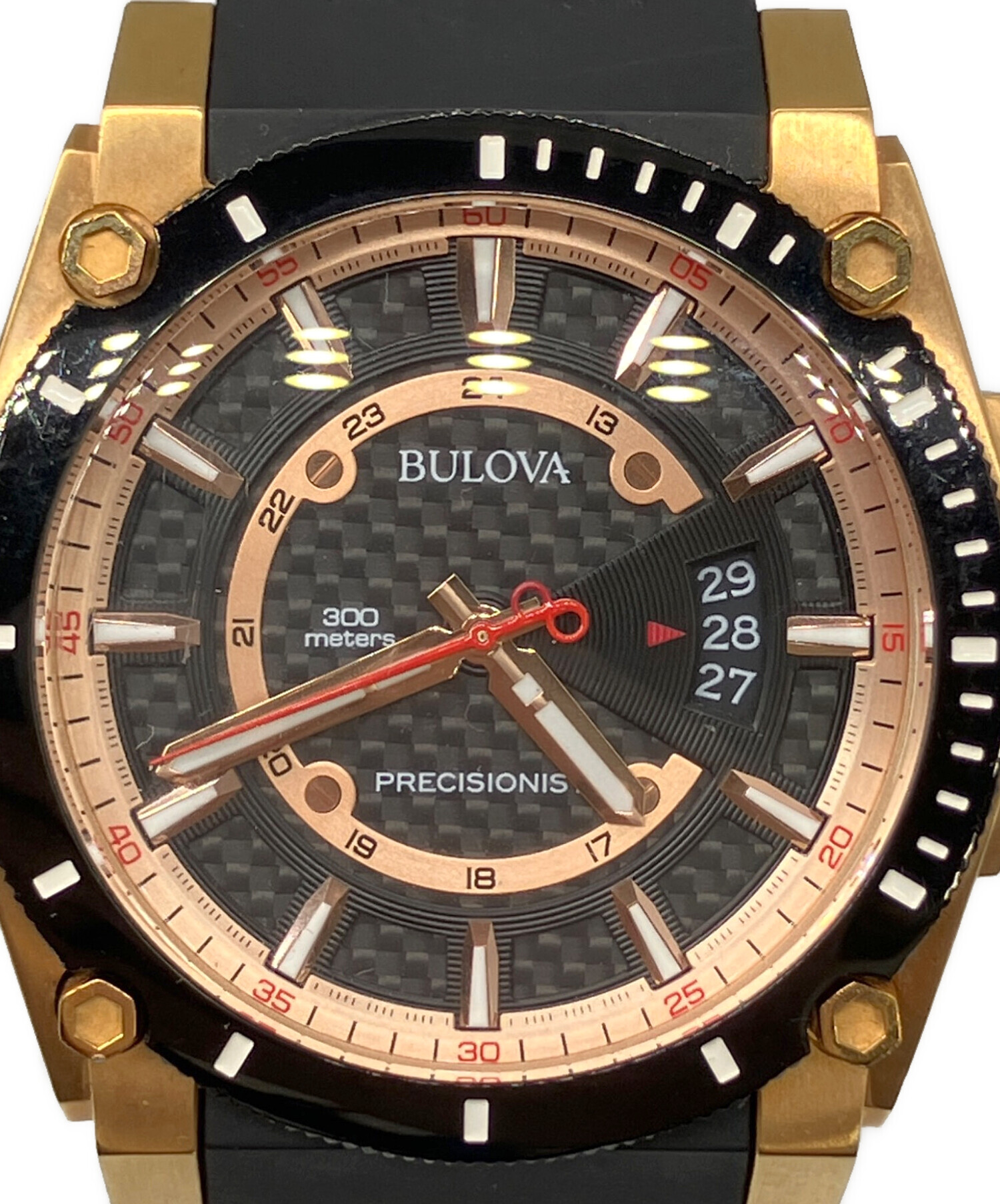 中古・古着通販】BULOVA (ブローバ) プレシジョニスト ブラック