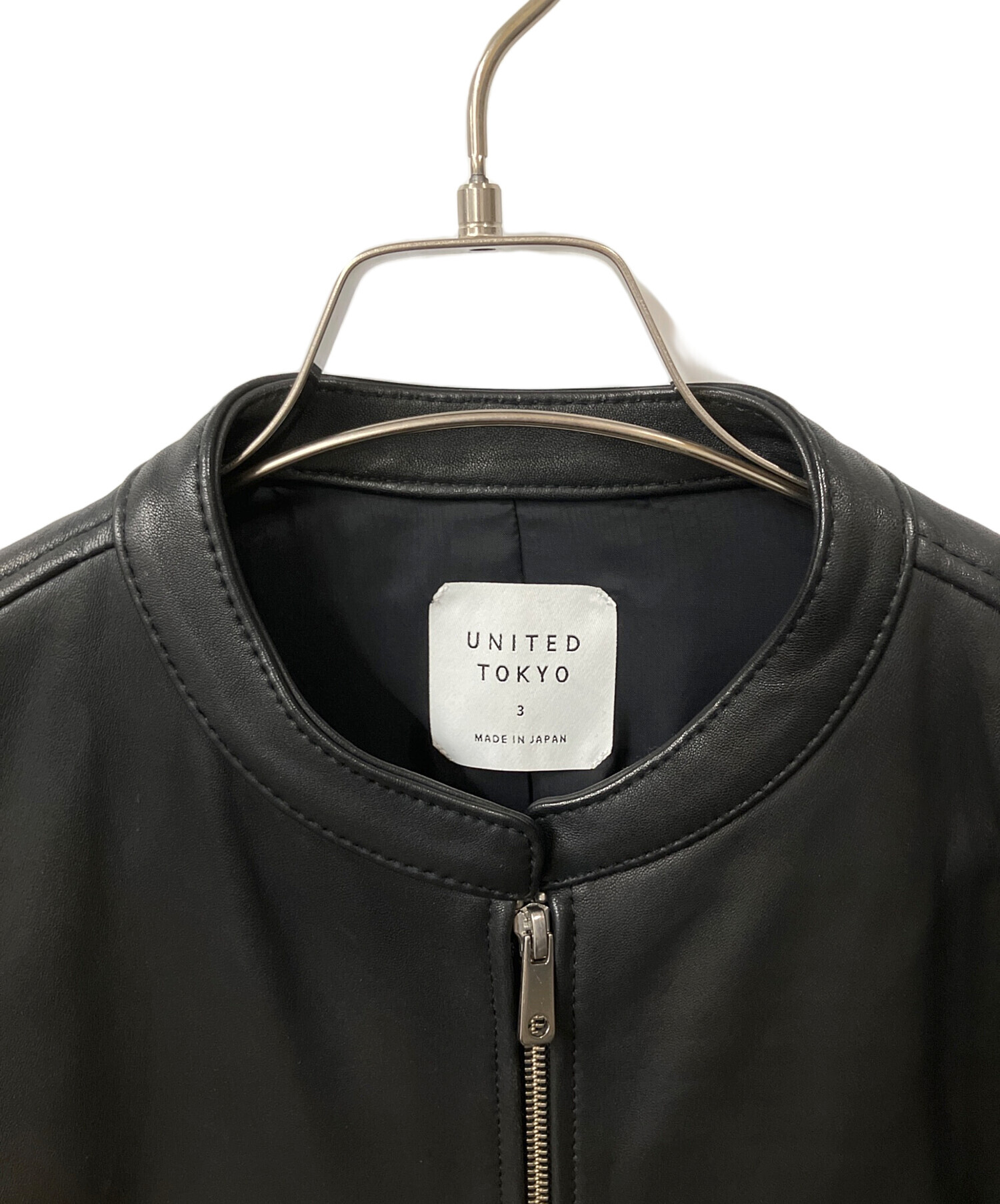 中古・古着通販】UNITED TOKYO (ユナイテッドトーキョー) ラムレザー