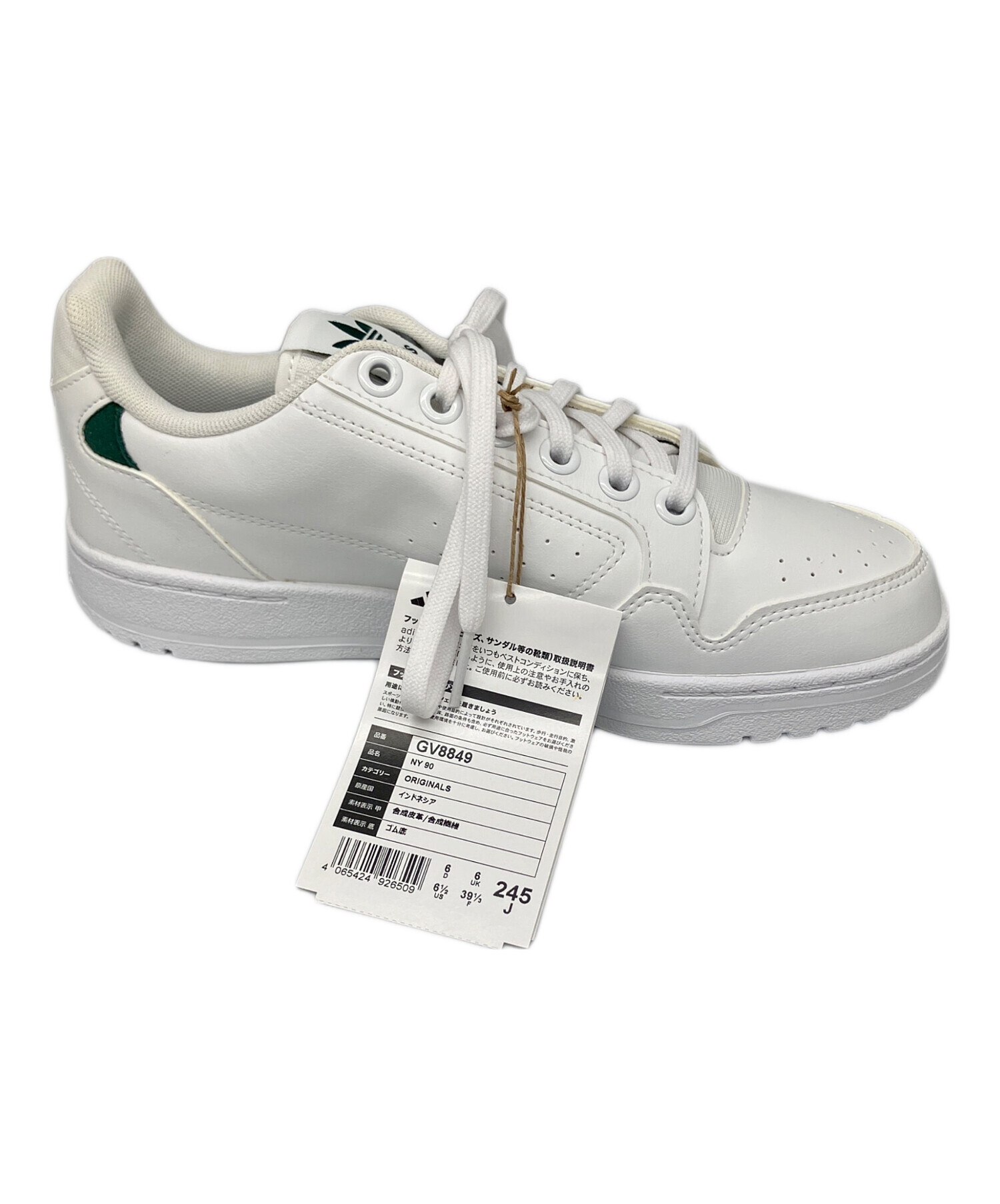 古着　ビンテージ　ライトニングホワイト　コアエネジ　レトロ　新タグ付き 中古・古着通販】adidas originals (アディダスオリジナル) NY 90