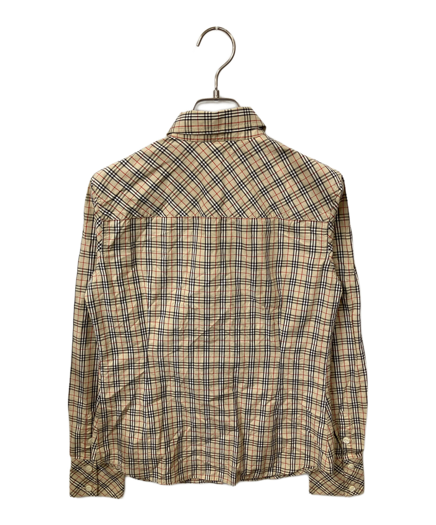Burberry blue label コート ノバチェック ベルト ベージュ 美品】BURBERRY BLUE LABEL バーバリーブルーレーベル トレンチコート