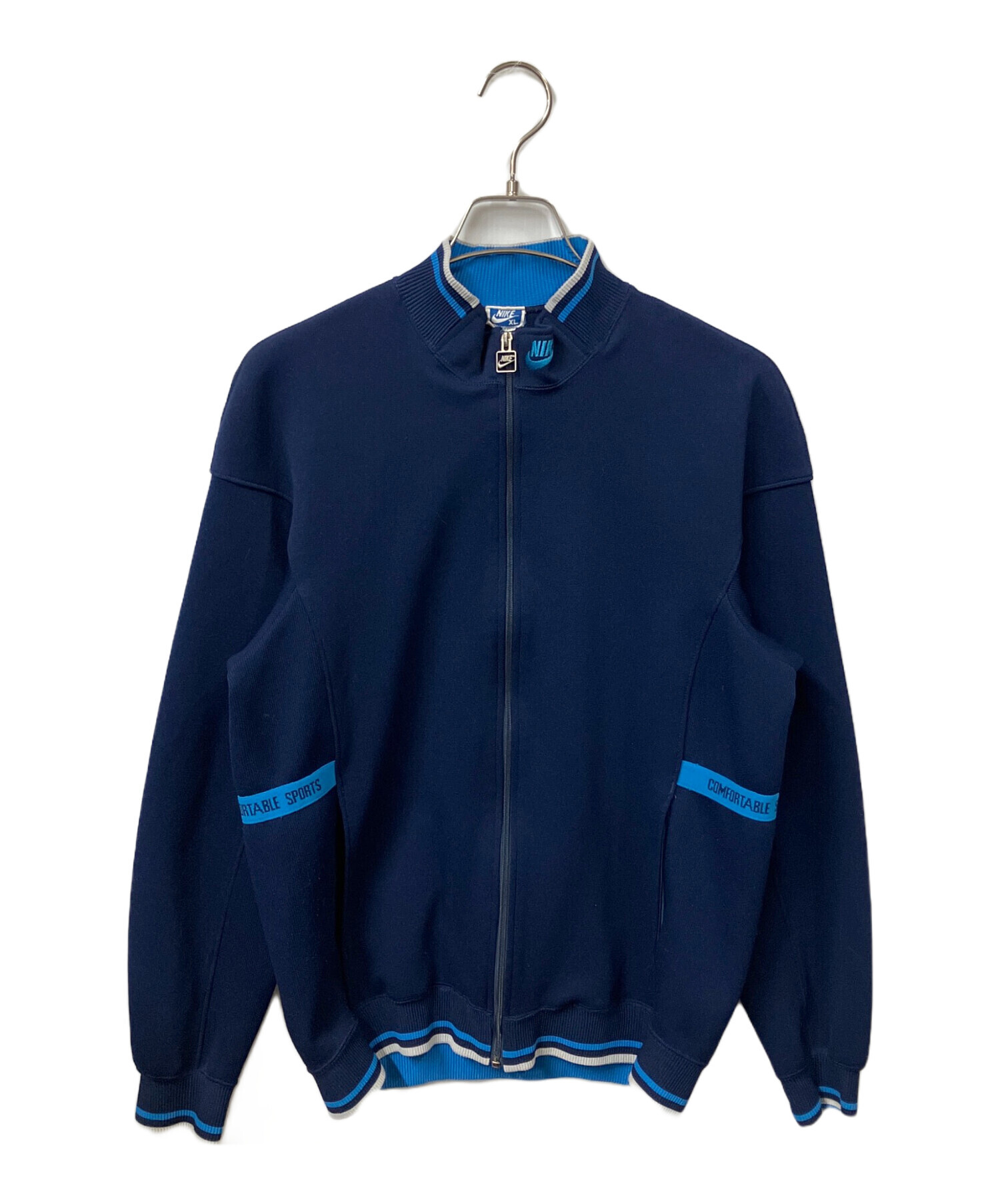 中古・古着通販】NIKE (ナイキ) トラックジャケット 80s ネイビー 