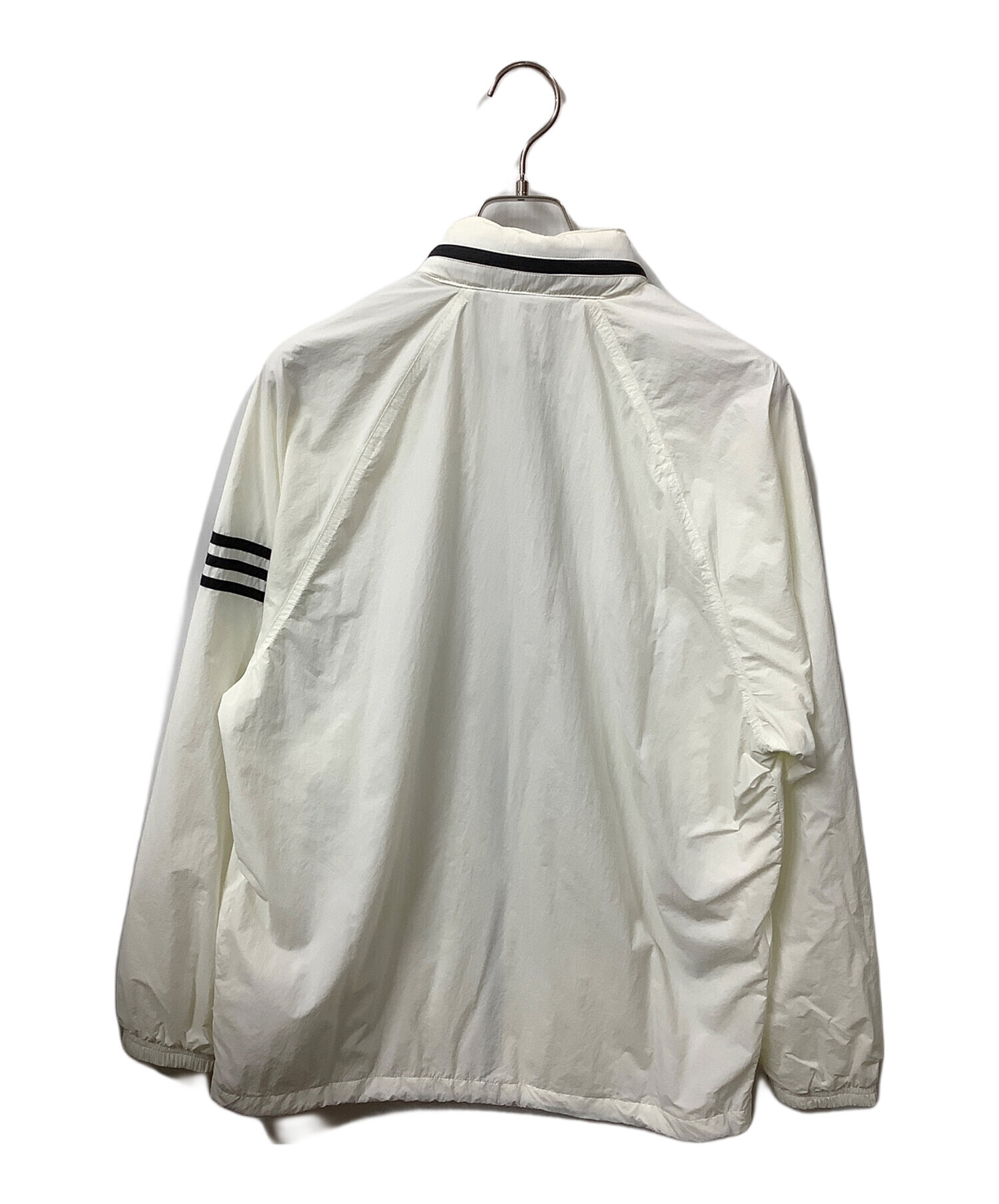 【中古】アクリルウィンドウ ホワイト 割れあり 中古・古着通販】adidas (アディダス) ADS 200 ウインドブレーカー
