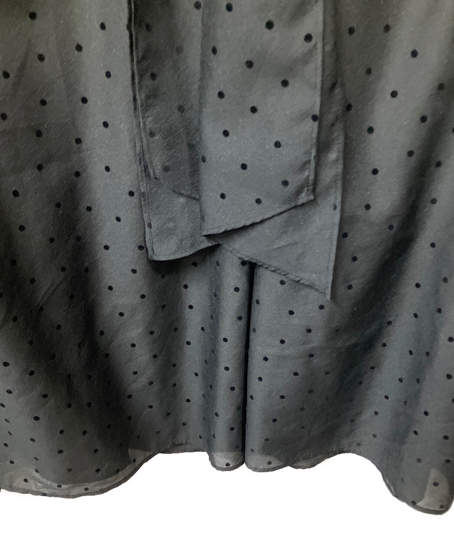 中古・古着通販】ANAYI (アナイ) シアーオーガンジーボウタイ ブラウス 