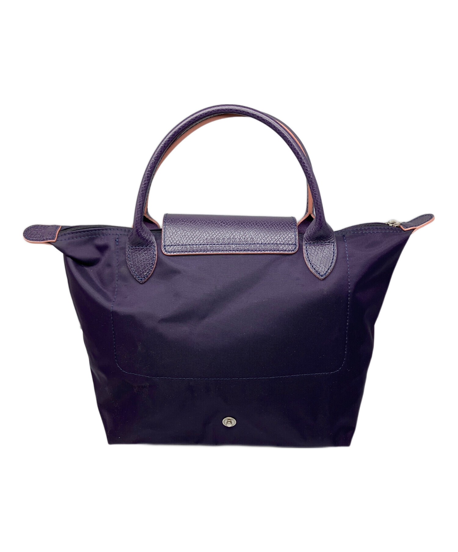中古・古着通販】LONGCHAMP (ロンシャン) バッグ パープル｜ブランド 