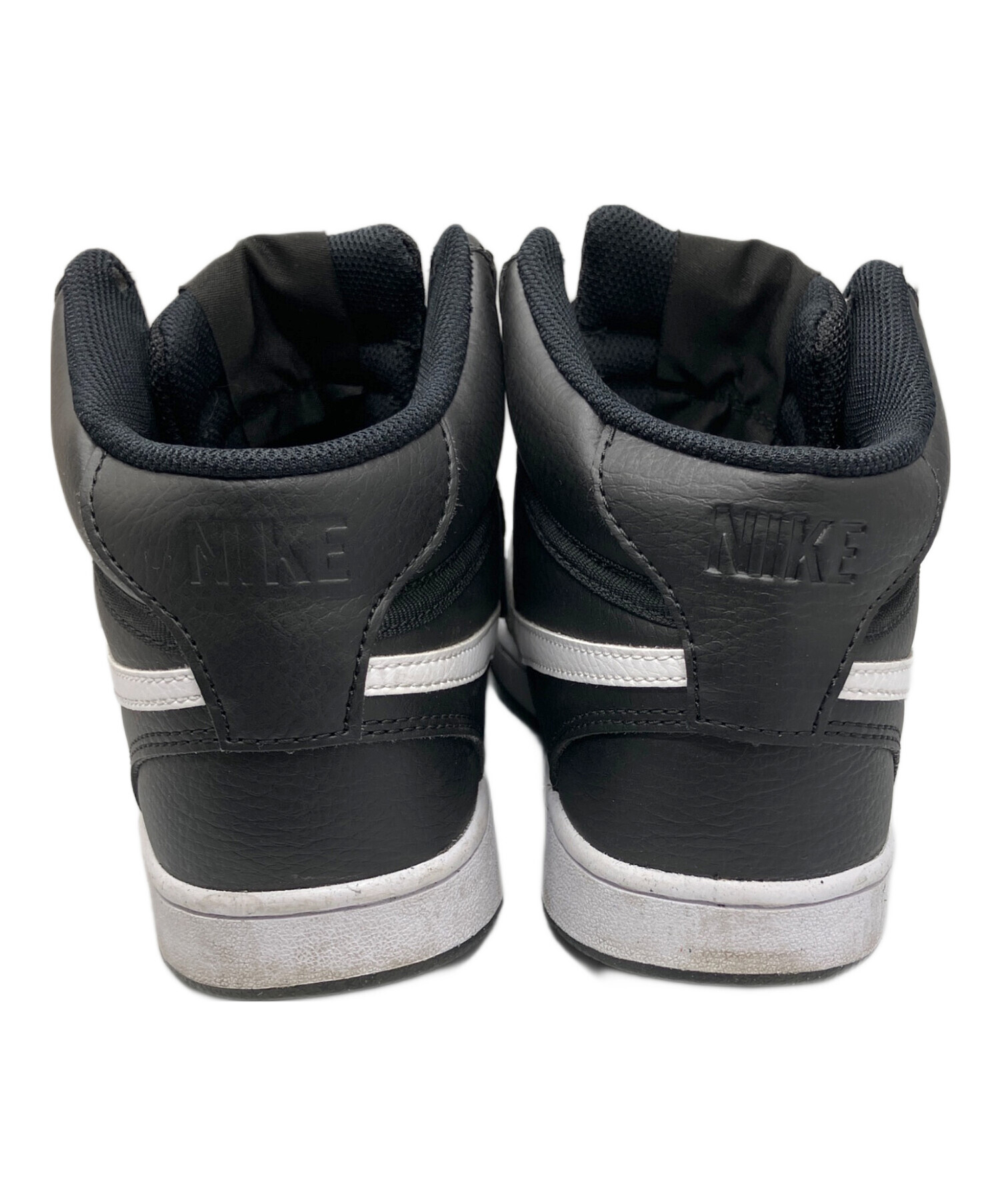 中古・古着通販】NIKE (ナイキ) COURT VISION MID NN ブラック サイズ 
