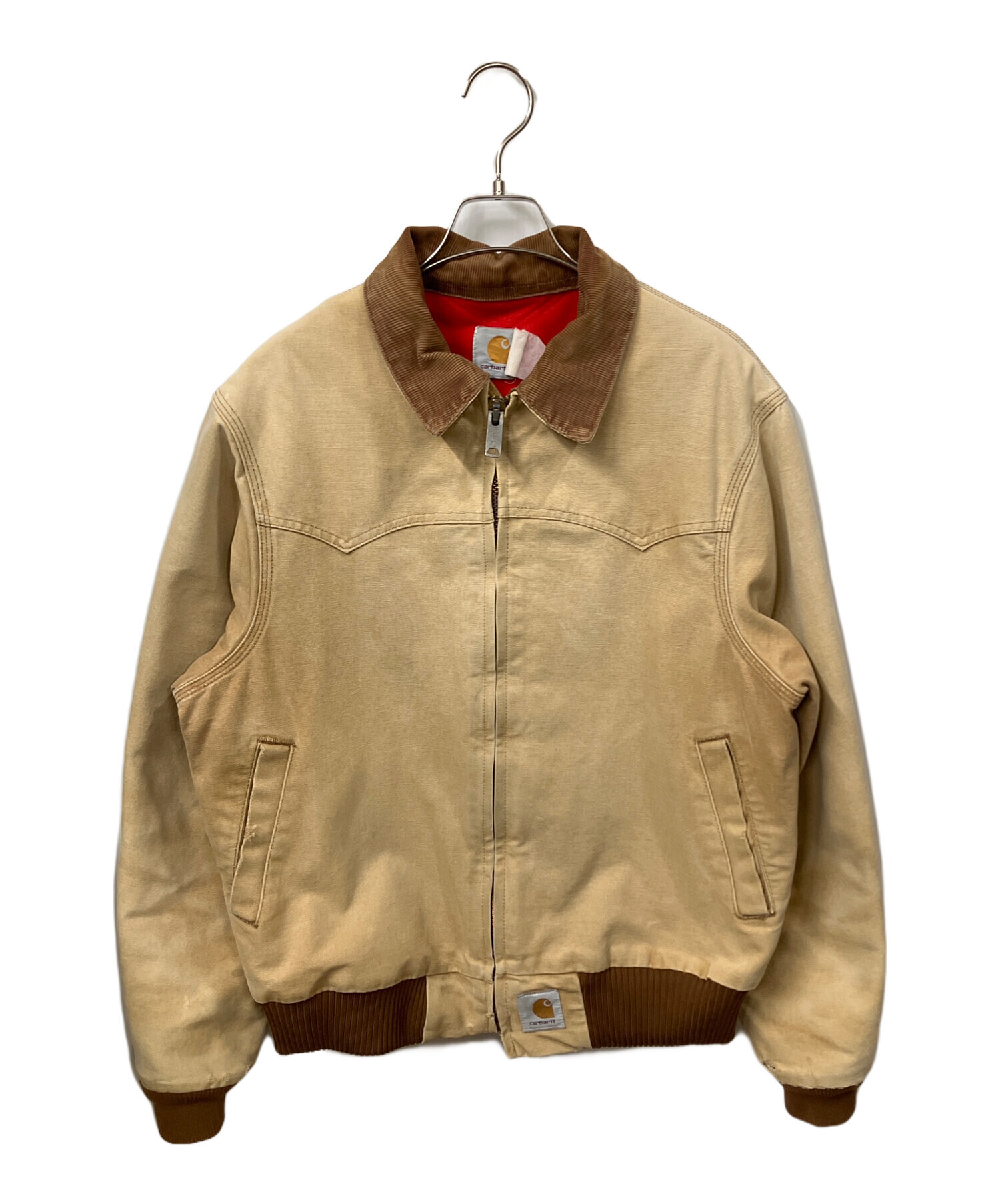 Carhartt ベージュジャケット サンタフェ 中古・古着通販】CarHartt (カーハート) サンタフェジャケット