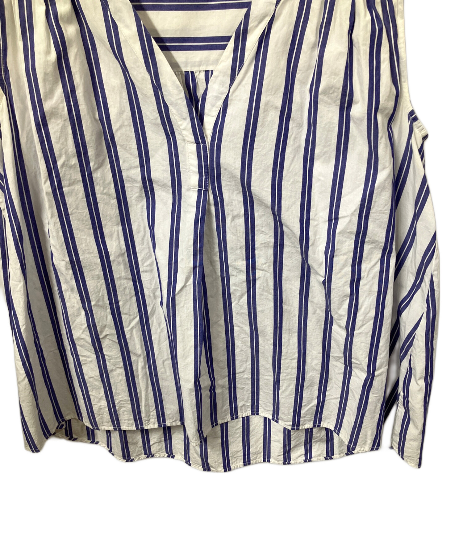 中古・古着通販】ne quittez pas (ヌキテパ) ノースリーブブラウス