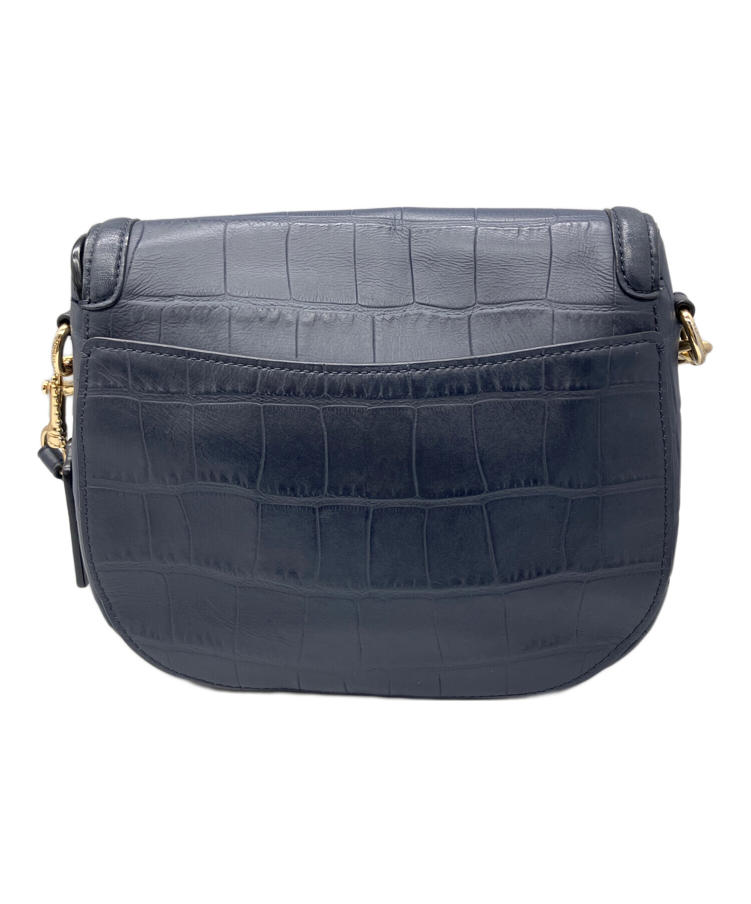 中古・古着通販】COACH (コーチ) ショルダーバッグ ネイビー｜ブランド