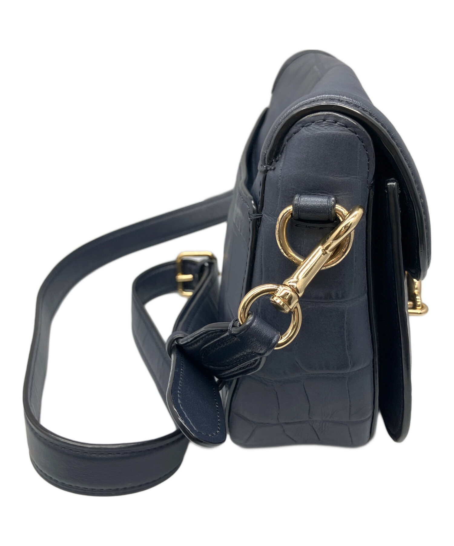 COACH コーチ 紺 青 レディース 斜メ掛ケ 肩掛ケ/ジェスキャンバスショルダー/ネイビー/6519/L20**/コーチ/SAランク/69【中古】 中古・古着通販】COACH (コーチ) ショルダーバッグ ネイビー｜ブランド