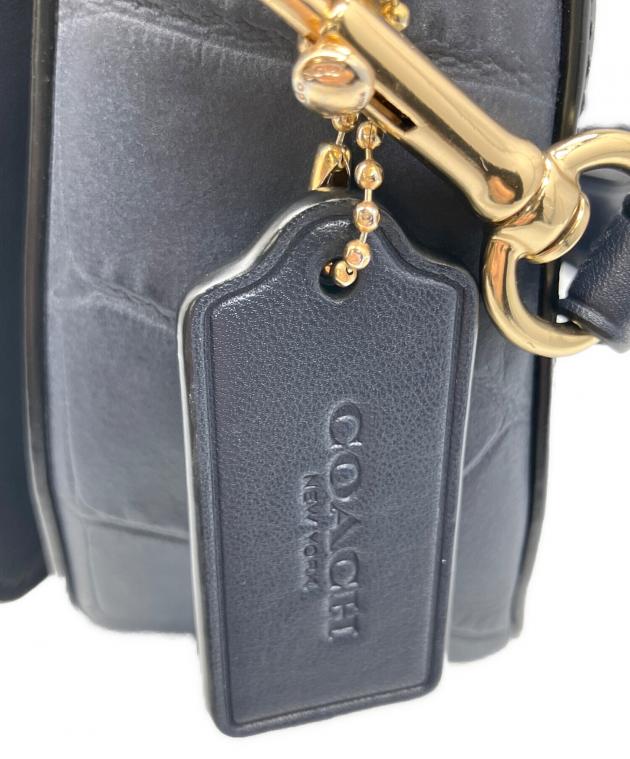 COACH コーチ 紺 青 レディース 斜メ掛ケ 肩掛ケ/ジェスキャンバスショルダー/ネイビー/6519/L20**/コーチ/SAランク/69【中古】 中古・古着通販】COACH (コーチ) ショルダーバッグ ネイビー｜ブランド