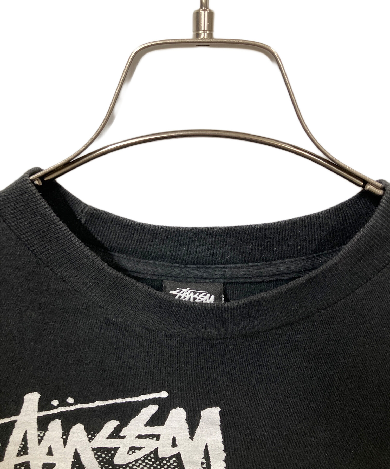 中古・古着通販】stussy (ステューシー) Tシャツ ブラック サイズ:M