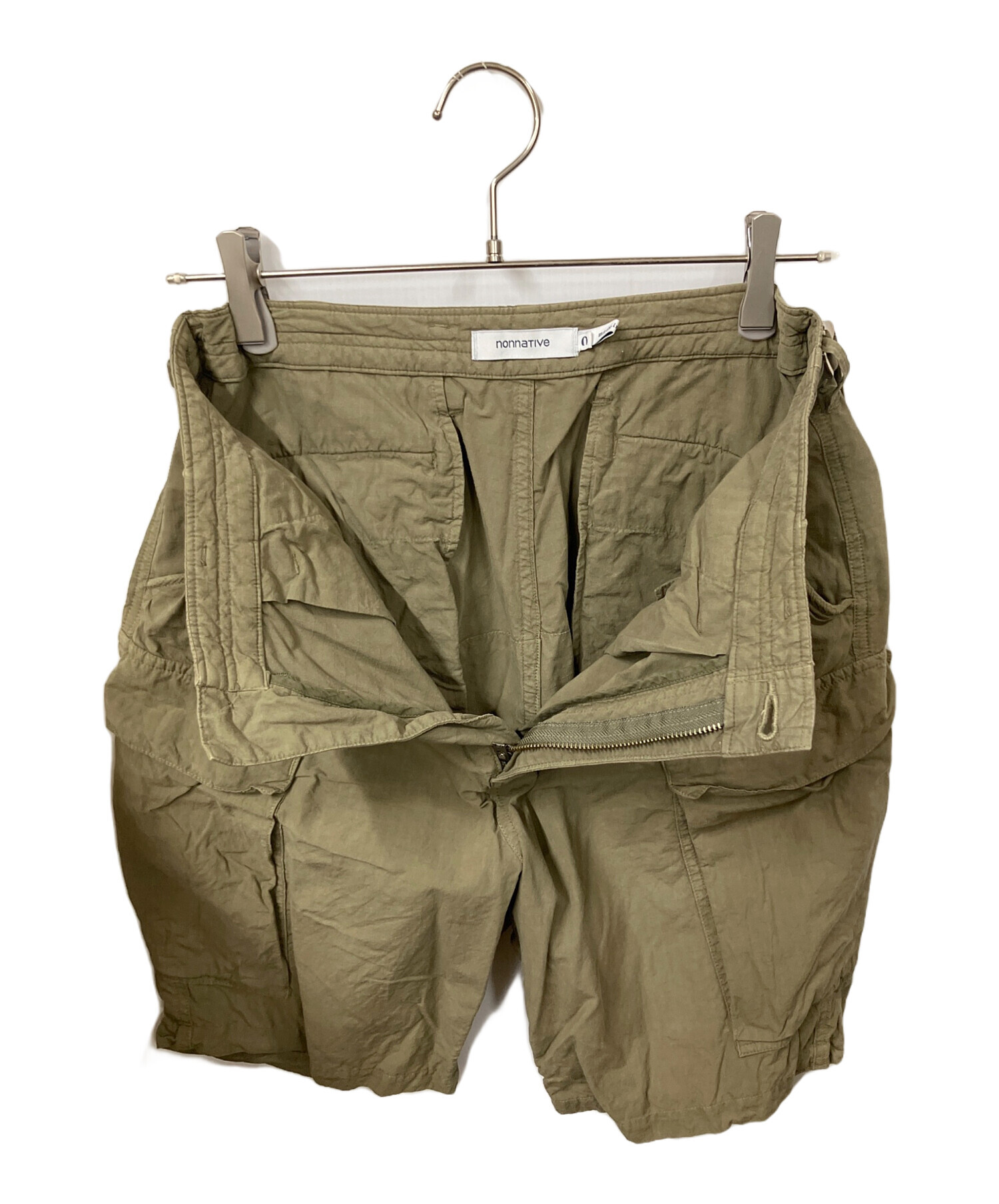 Gramicci nonnative ハーフパンツ　オリーブ 中古・古着通販】nonnative (ノンネイティブ) ハーフパンツ オリーブ
