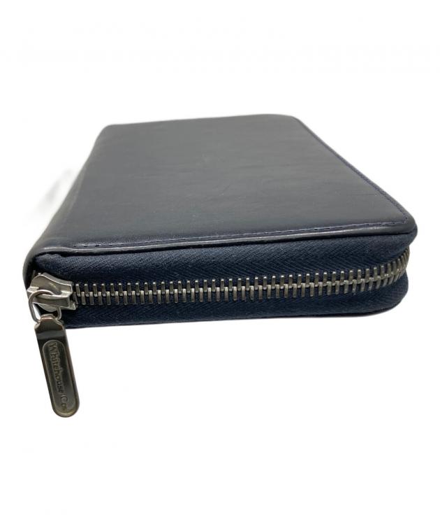 Whitehouse Cox 長財布 ネイビー 新古品 中古・古着通販】Whitehouse Cox (ホワイトハウスコックス) 長財布